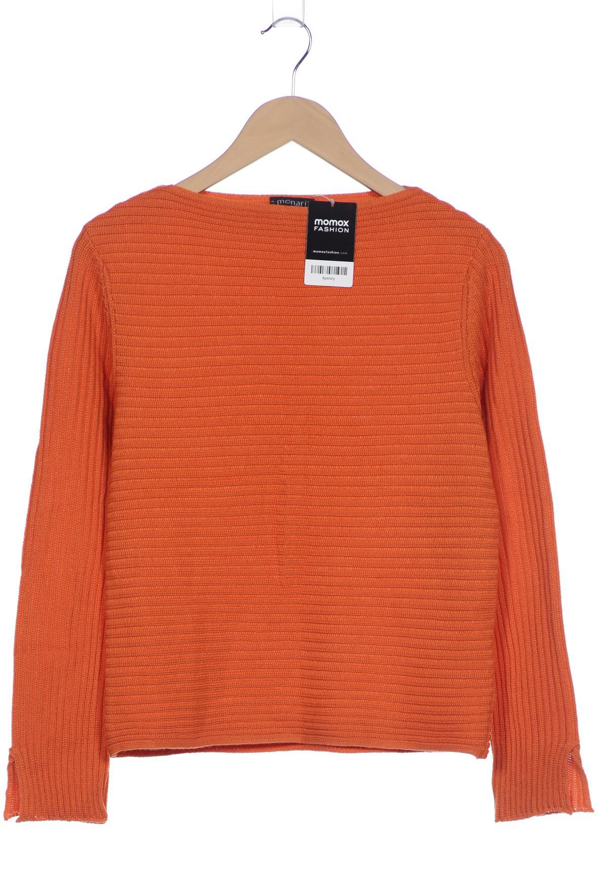 

monari Damen Pullover, orange, Gr. 36