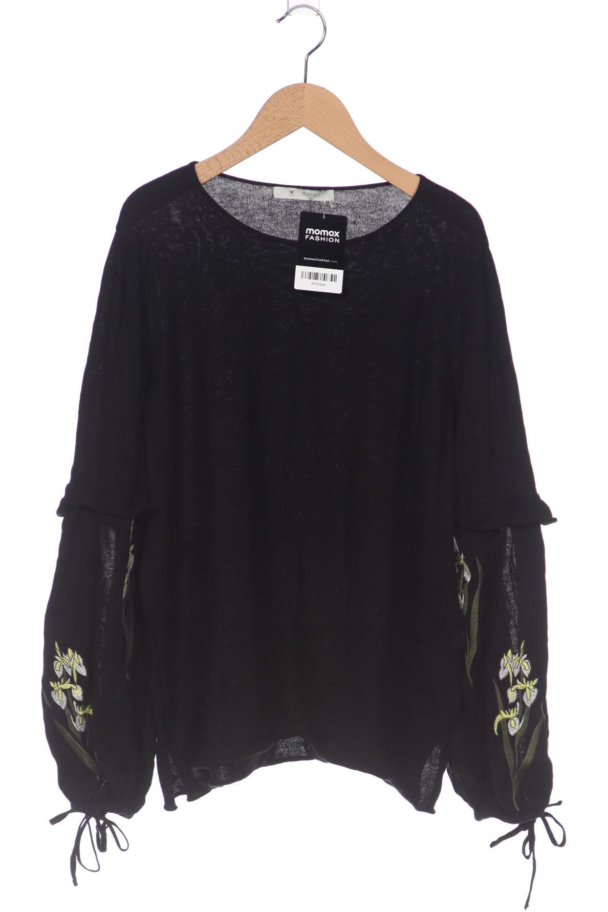 

monari Damen Pullover, schwarz, Gr. 38