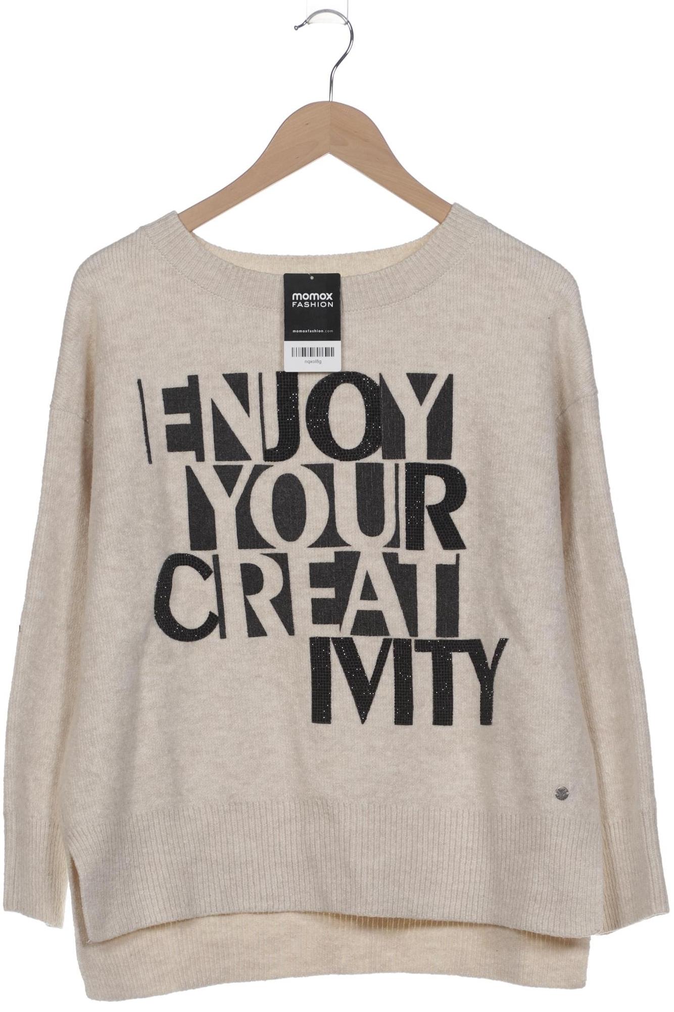 

monari Damen Pullover, cremeweiß, Gr. 42