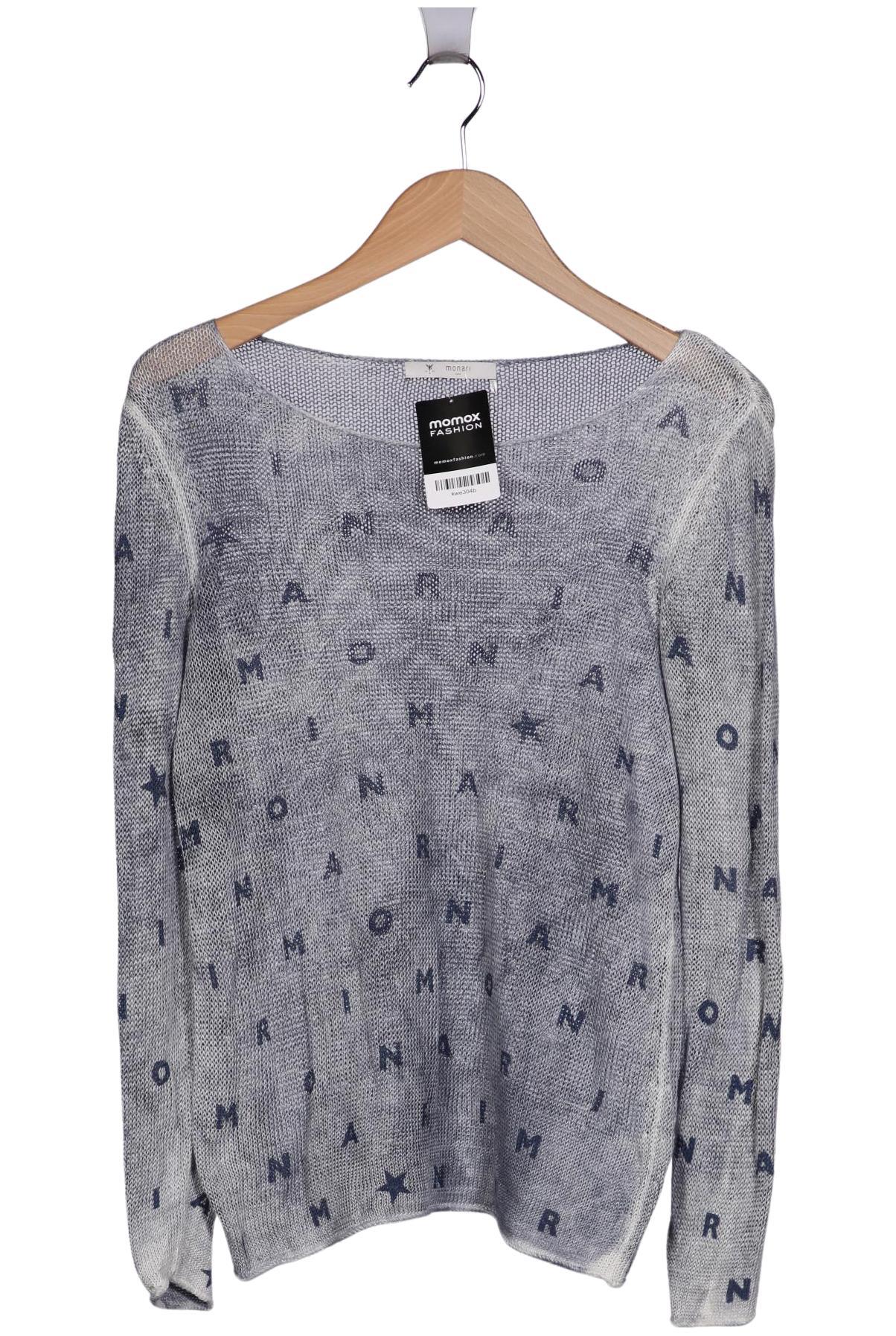 

monari Damen Pullover, grau, Gr. 38