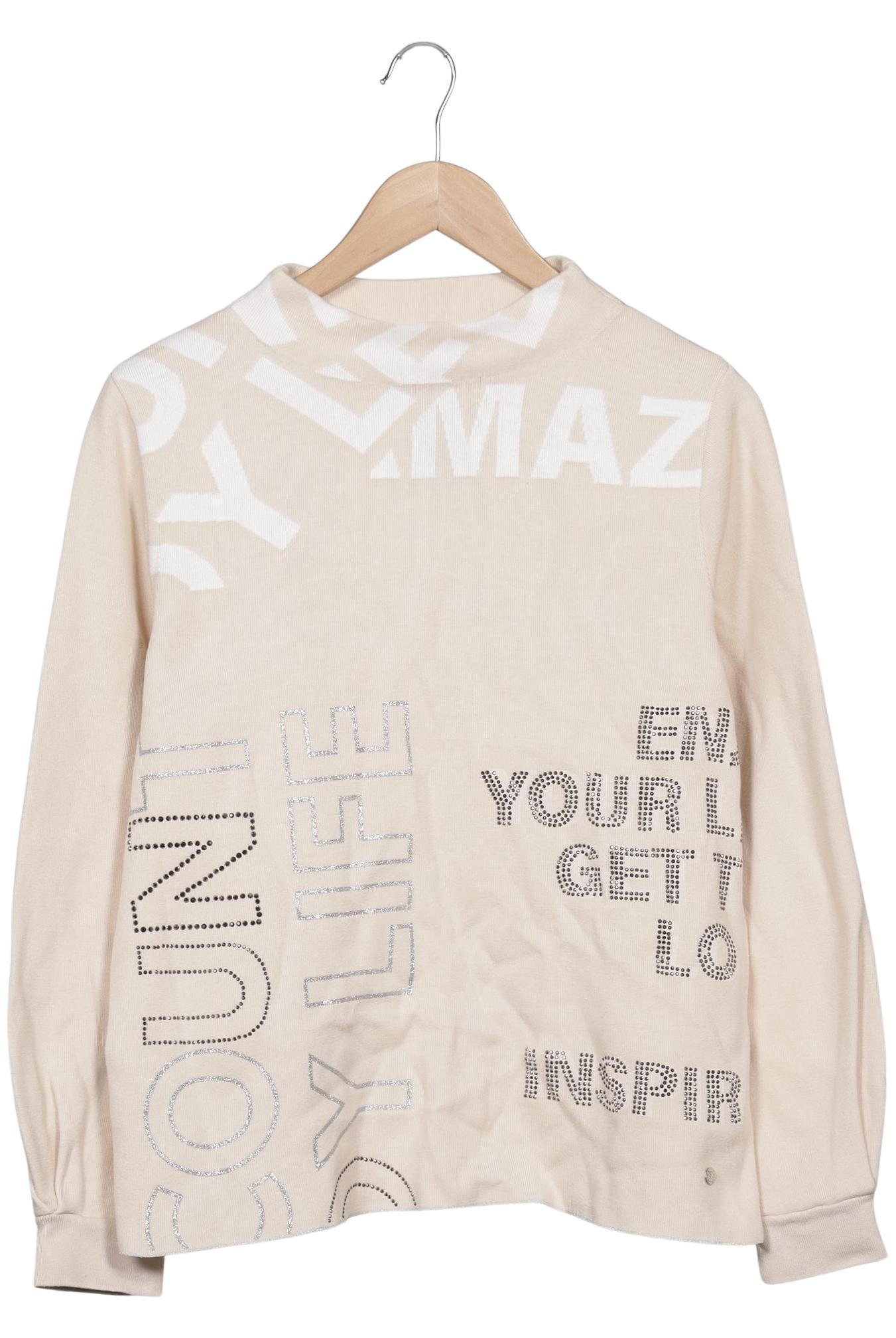 

monari Damen Pullover, beige, Gr. 38