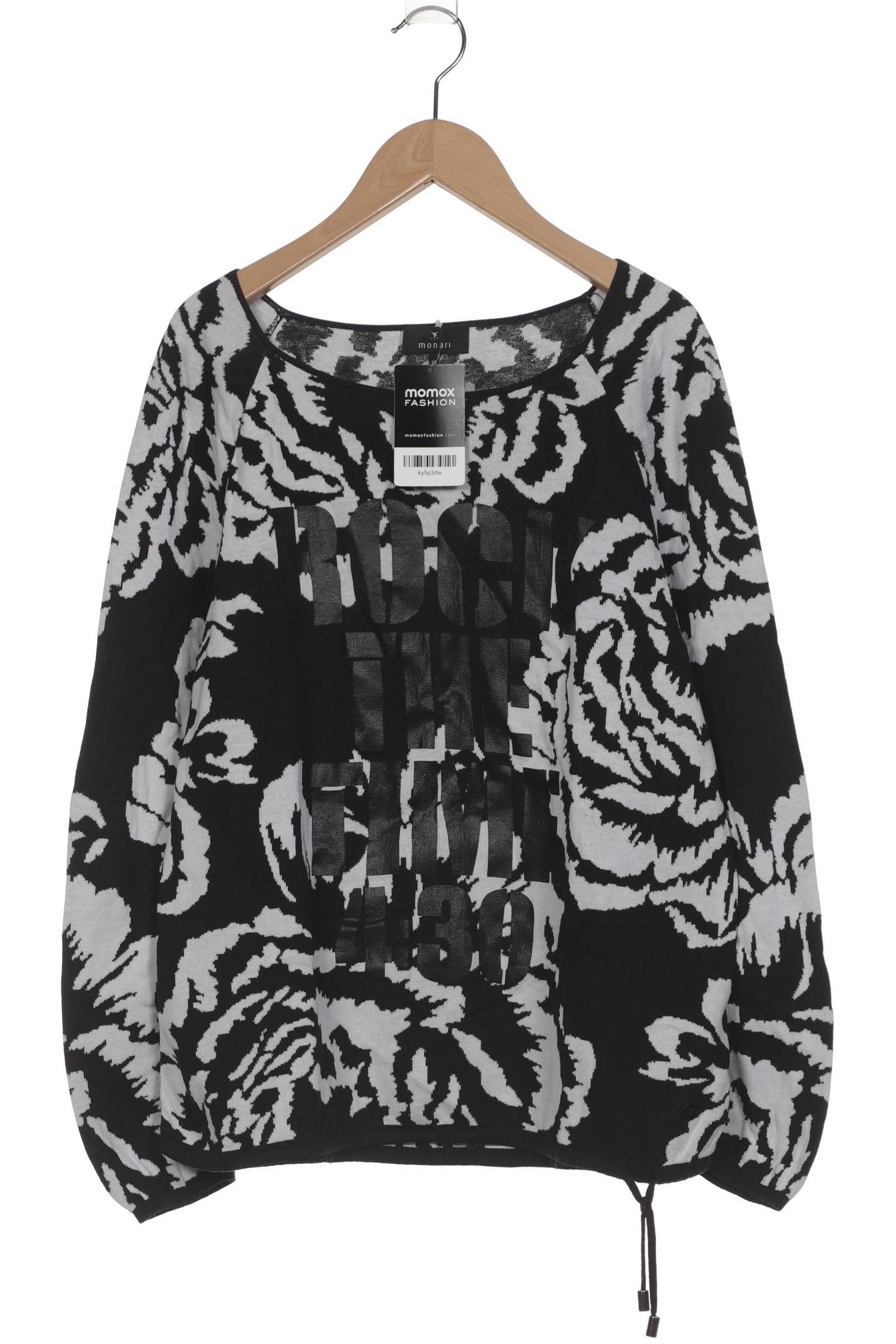

monari Damen Pullover, schwarz, Gr. 38