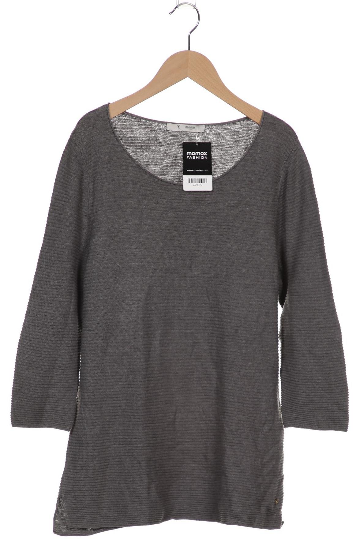 

monari Damen Pullover, grau, Gr. 38