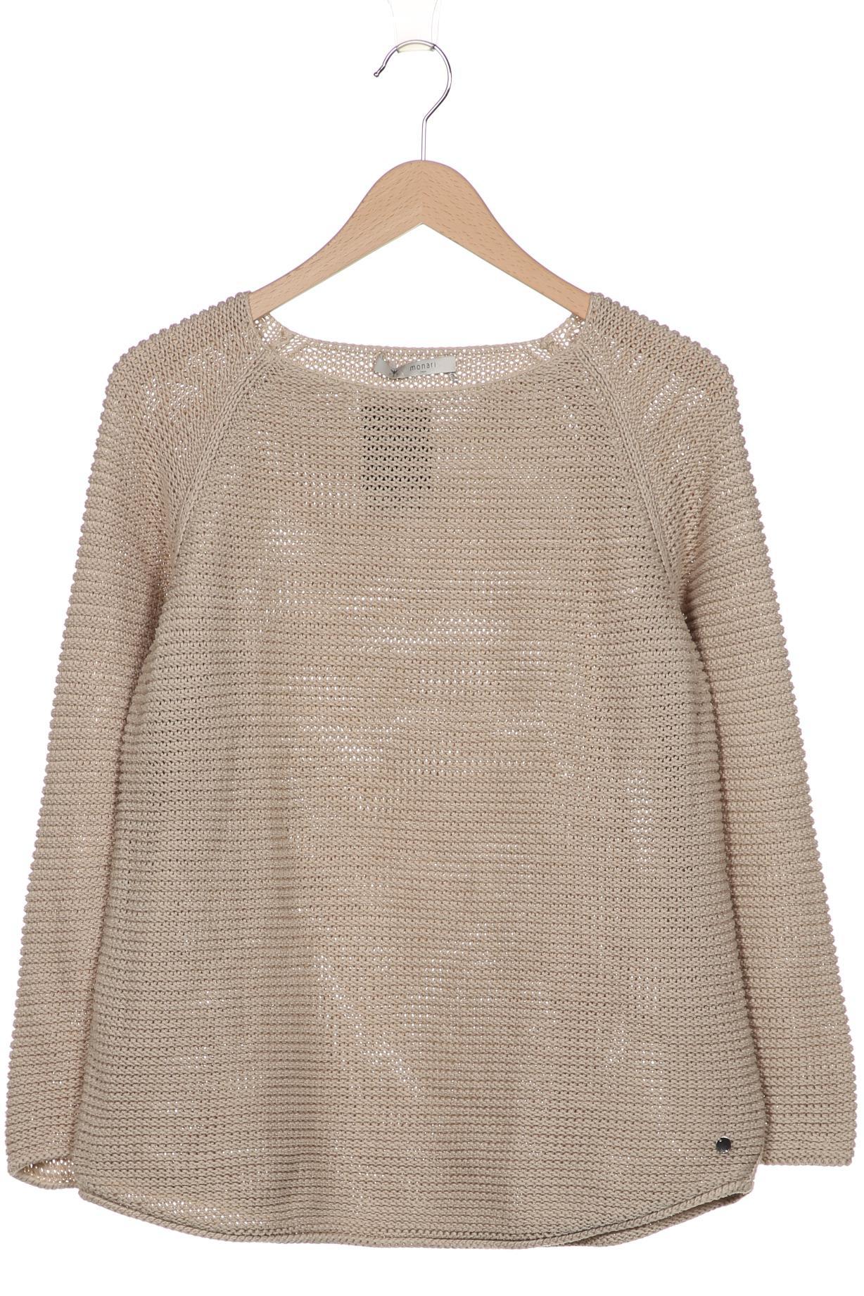 

monari Damen Pullover, beige, Gr. 44