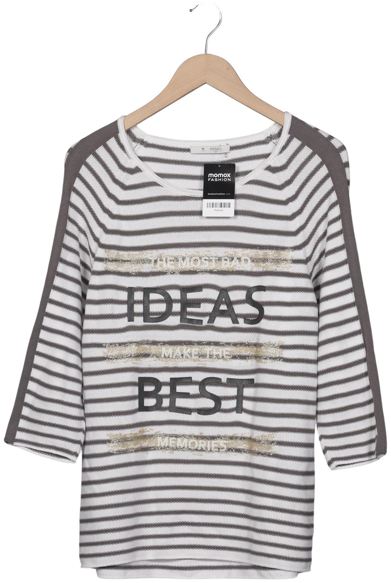 

monari Damen Pullover, cremeweiß, Gr. 38