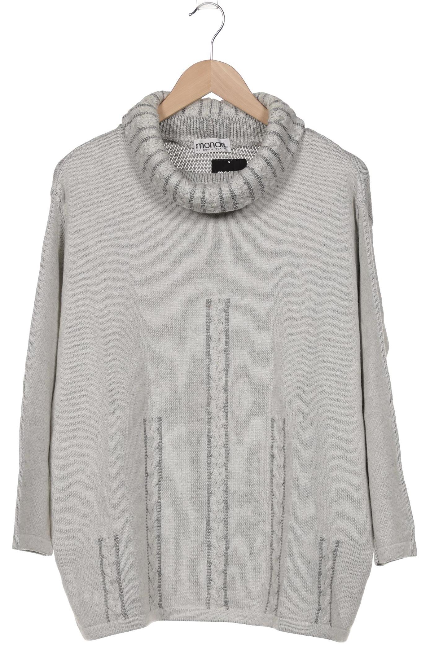

monari Damen Pullover, grau, Gr. 44