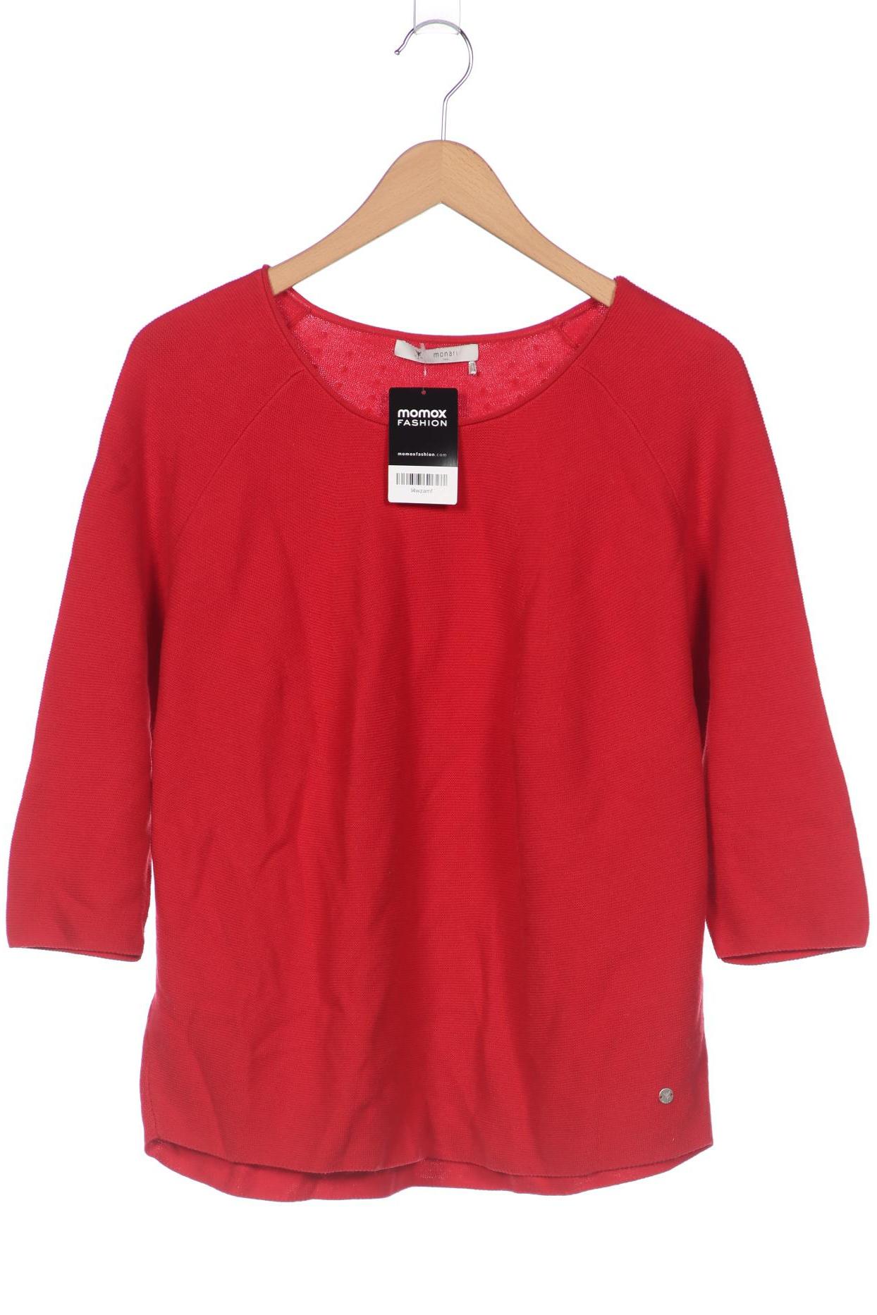 

monari Damen Pullover, rot, Gr. 44