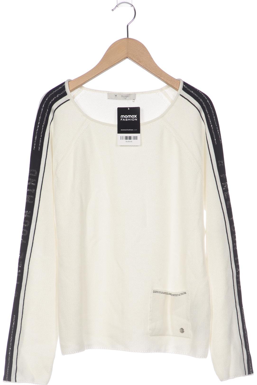 

monari Damen Pullover, weiß, Gr. 36