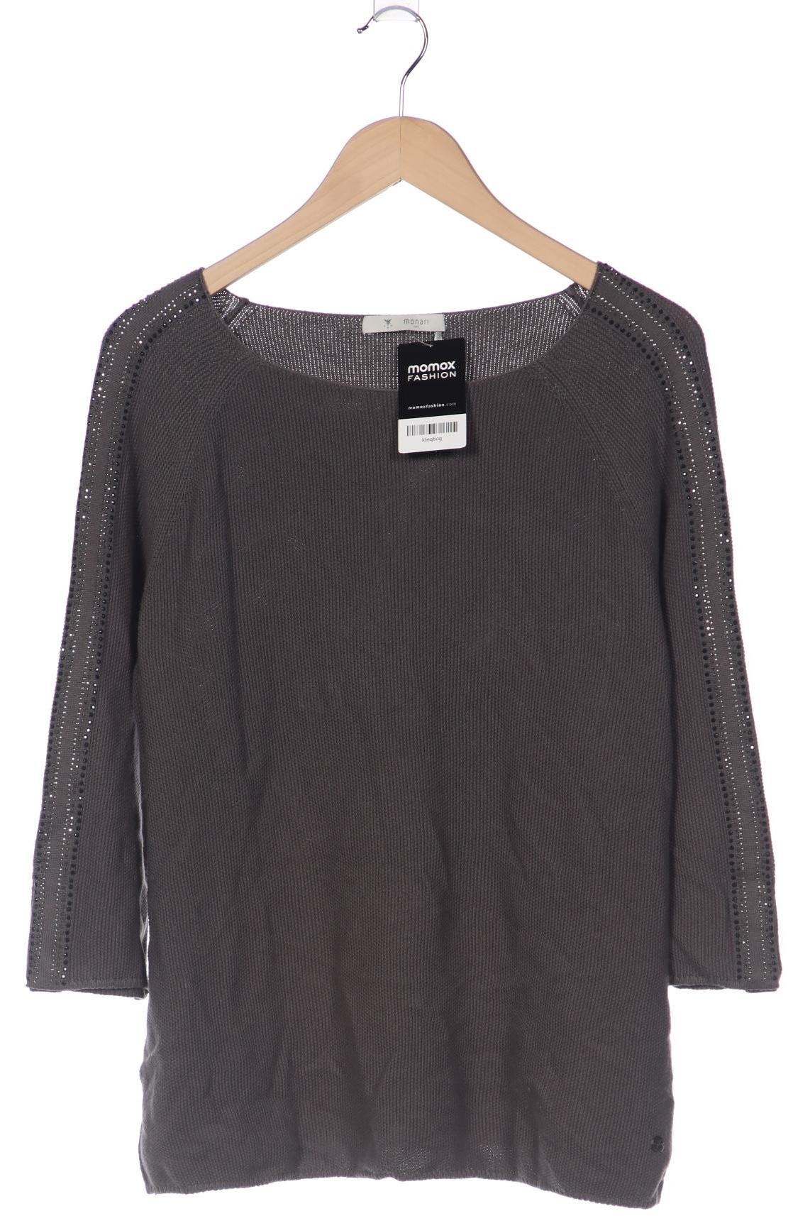 

monari Damen Pullover, grau, Gr. 44