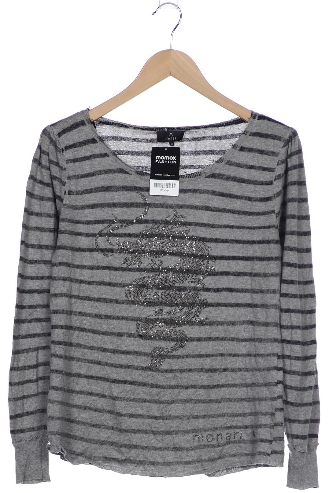 

monari Damen Pullover, grau, Gr. 40