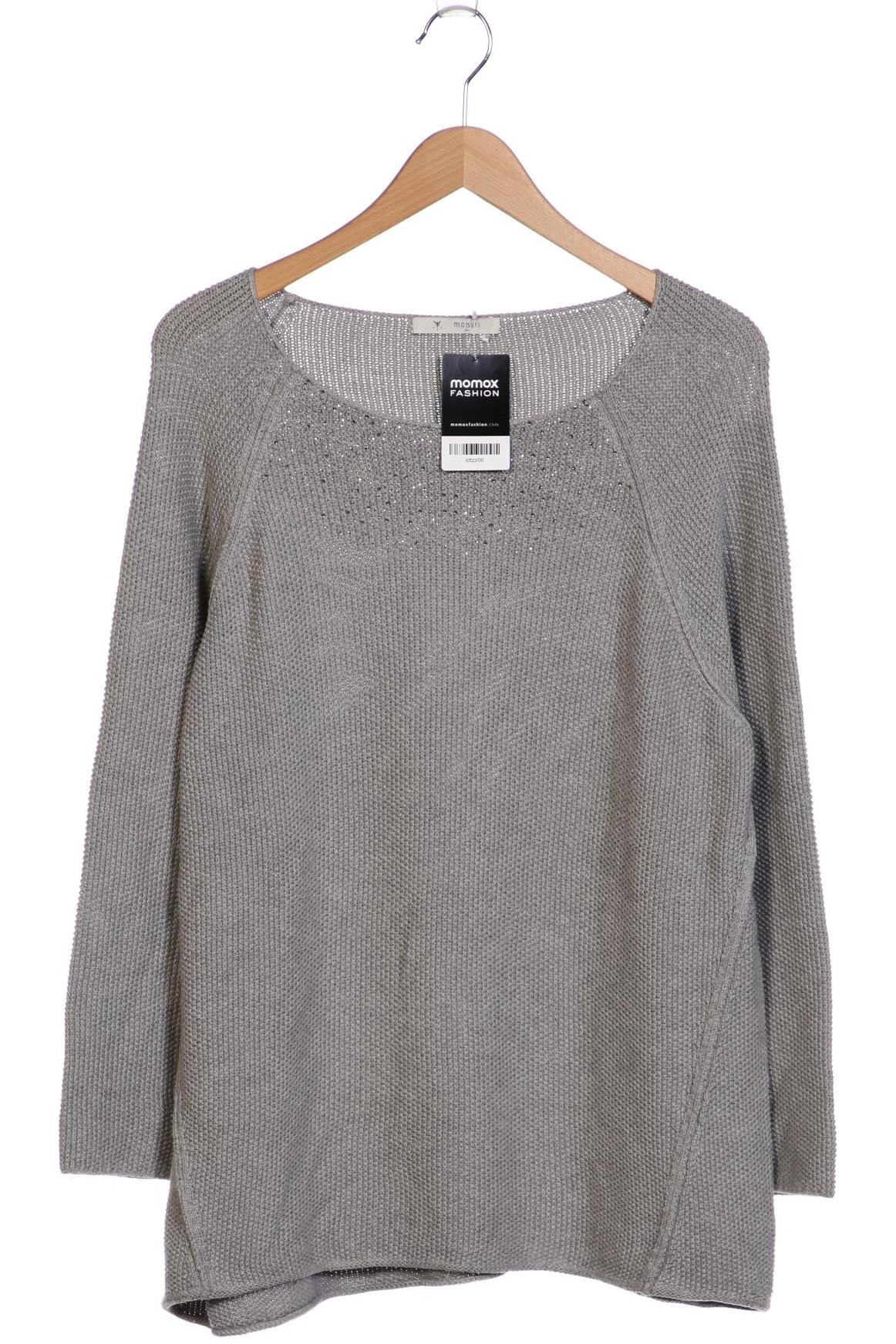 

monari Damen Pullover, grau, Gr. 44