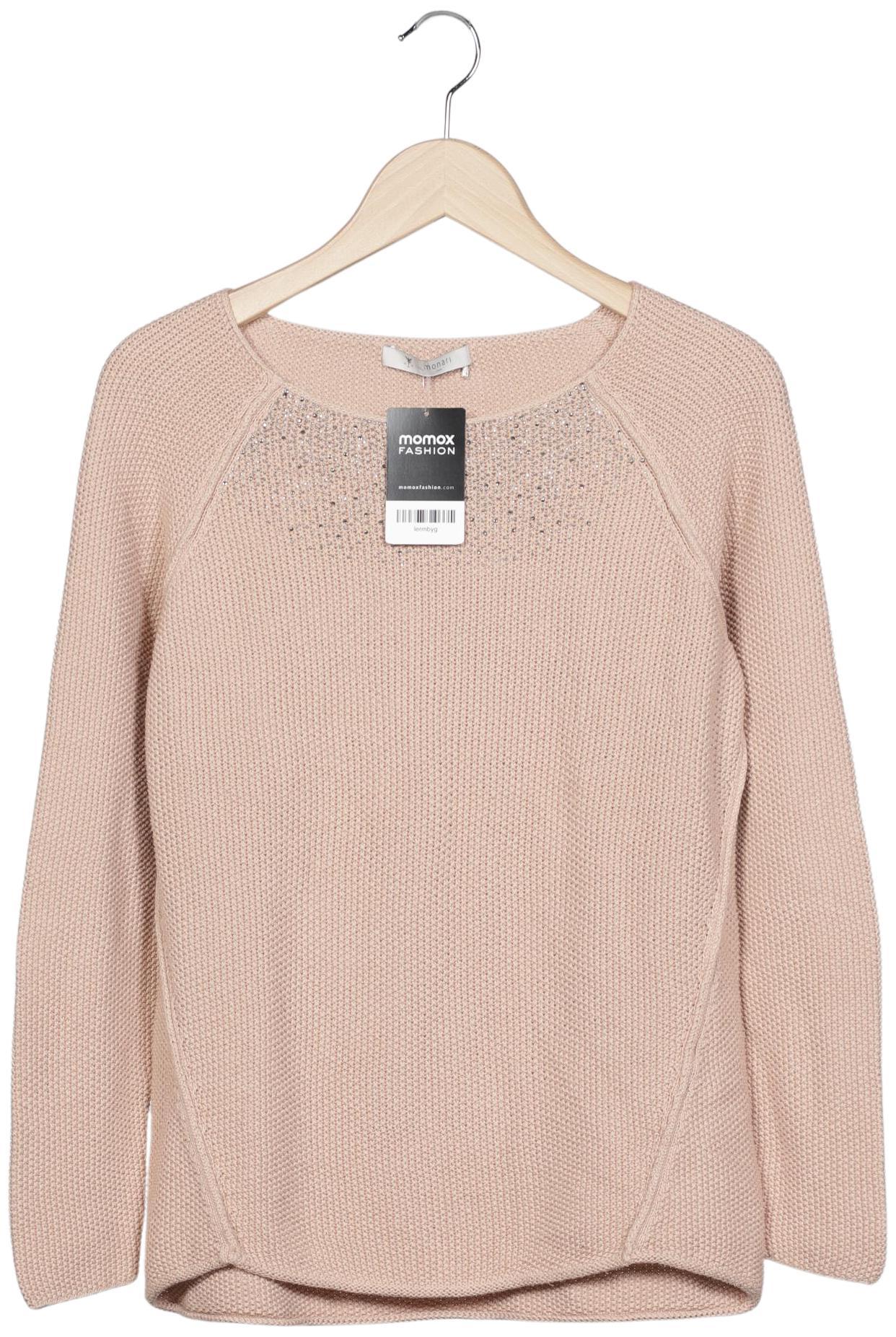 

monari Damen Pullover, beige, Gr. 36