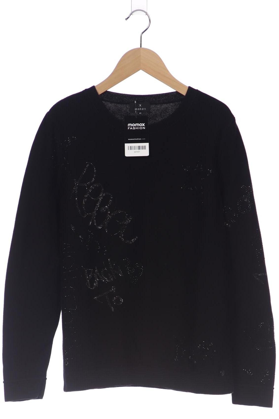 

monari Damen Pullover, schwarz, Gr. 40