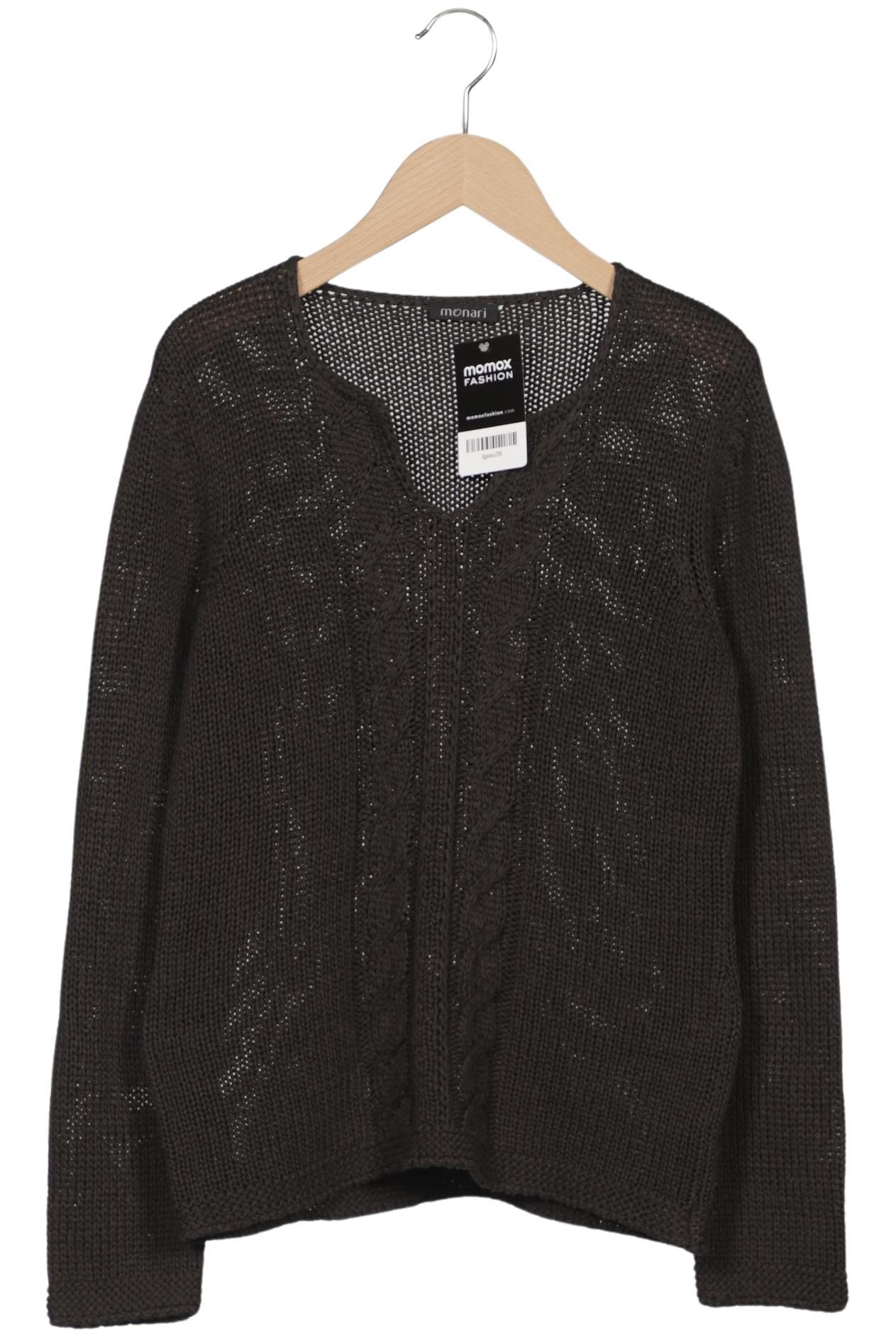 

monari Damen Pullover, grün, Gr. 38