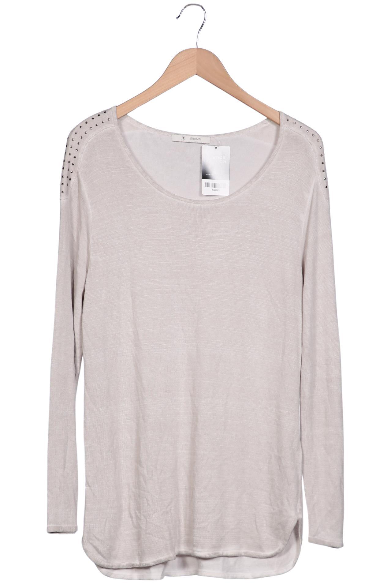 

monari Damen Pullover, beige, Gr. 44