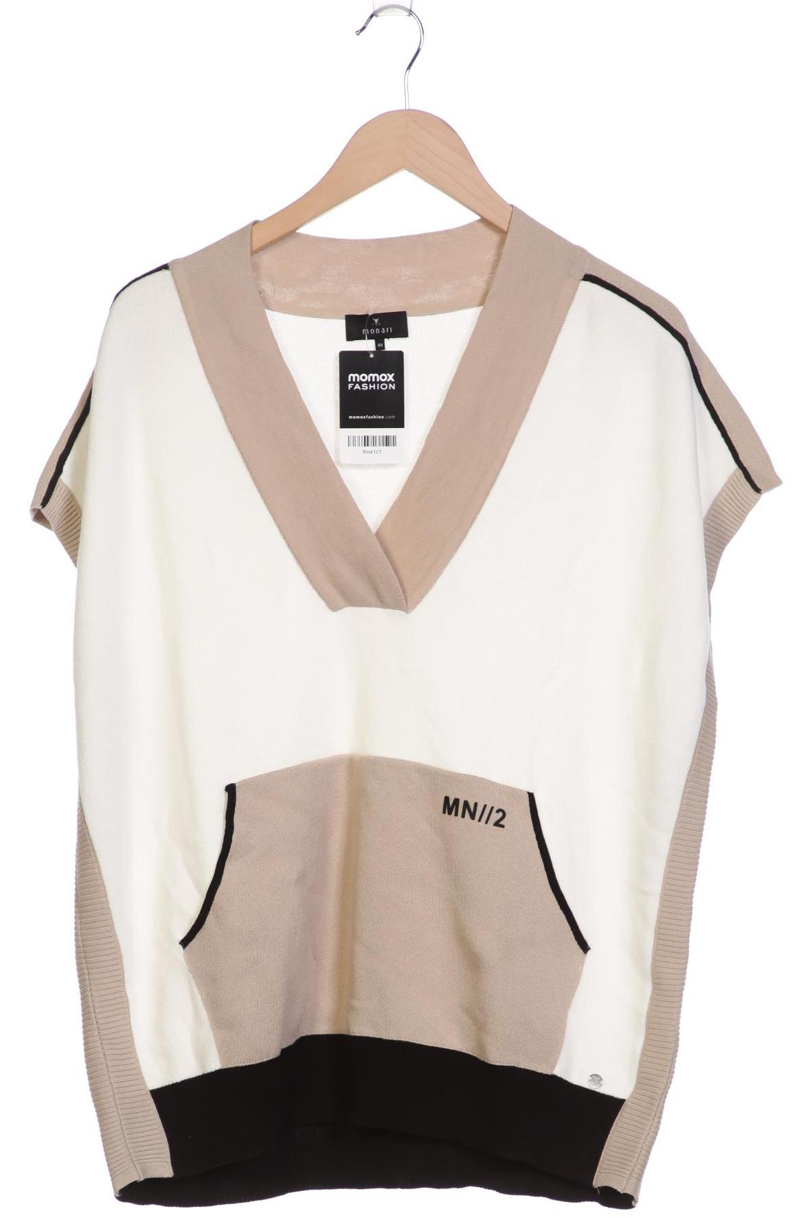 

monari Damen Pullover, weiß, Gr. 40