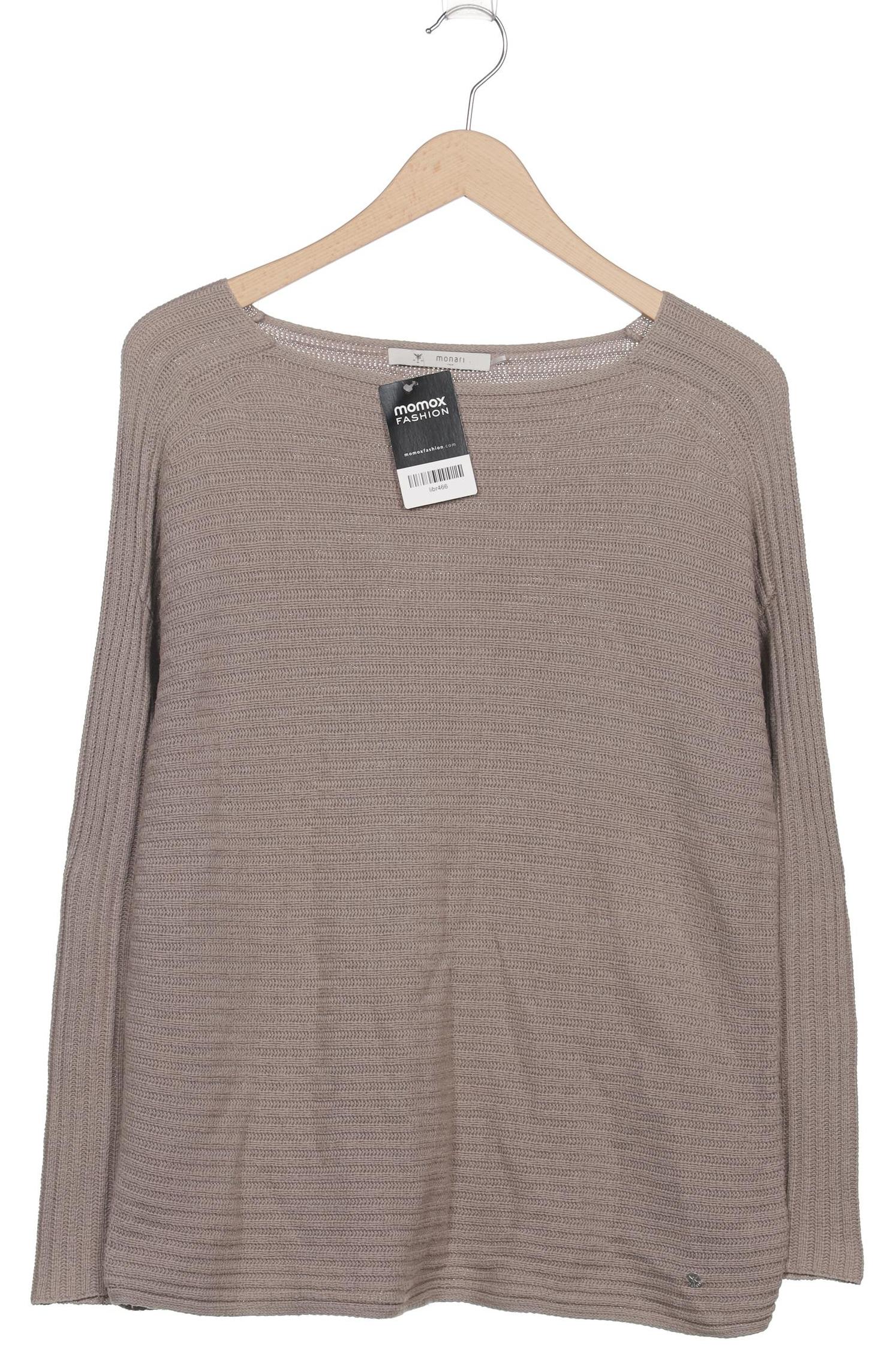 

monari Damen Pullover, braun, Gr. 42