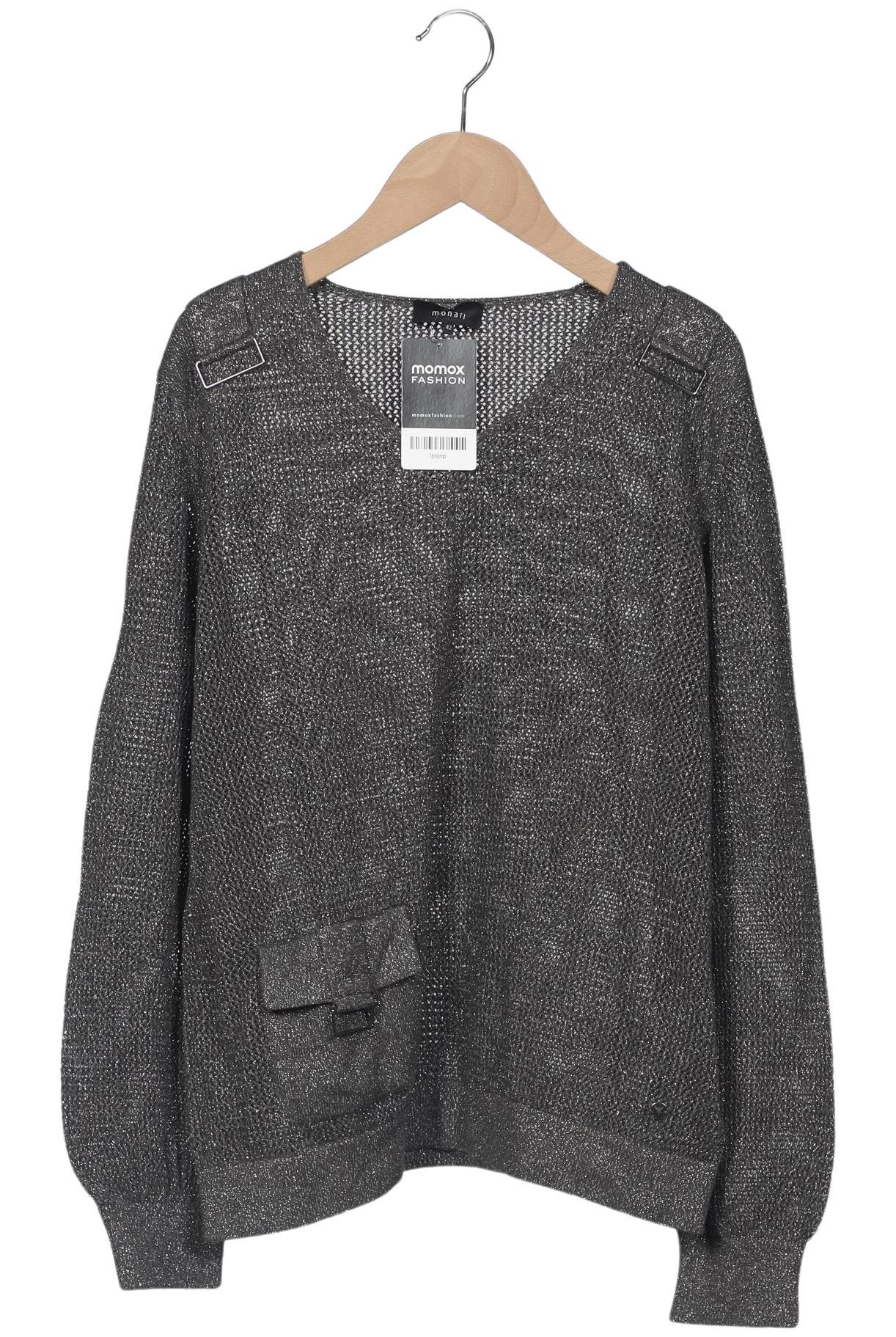 

monari Damen Pullover, grau, Gr. 42