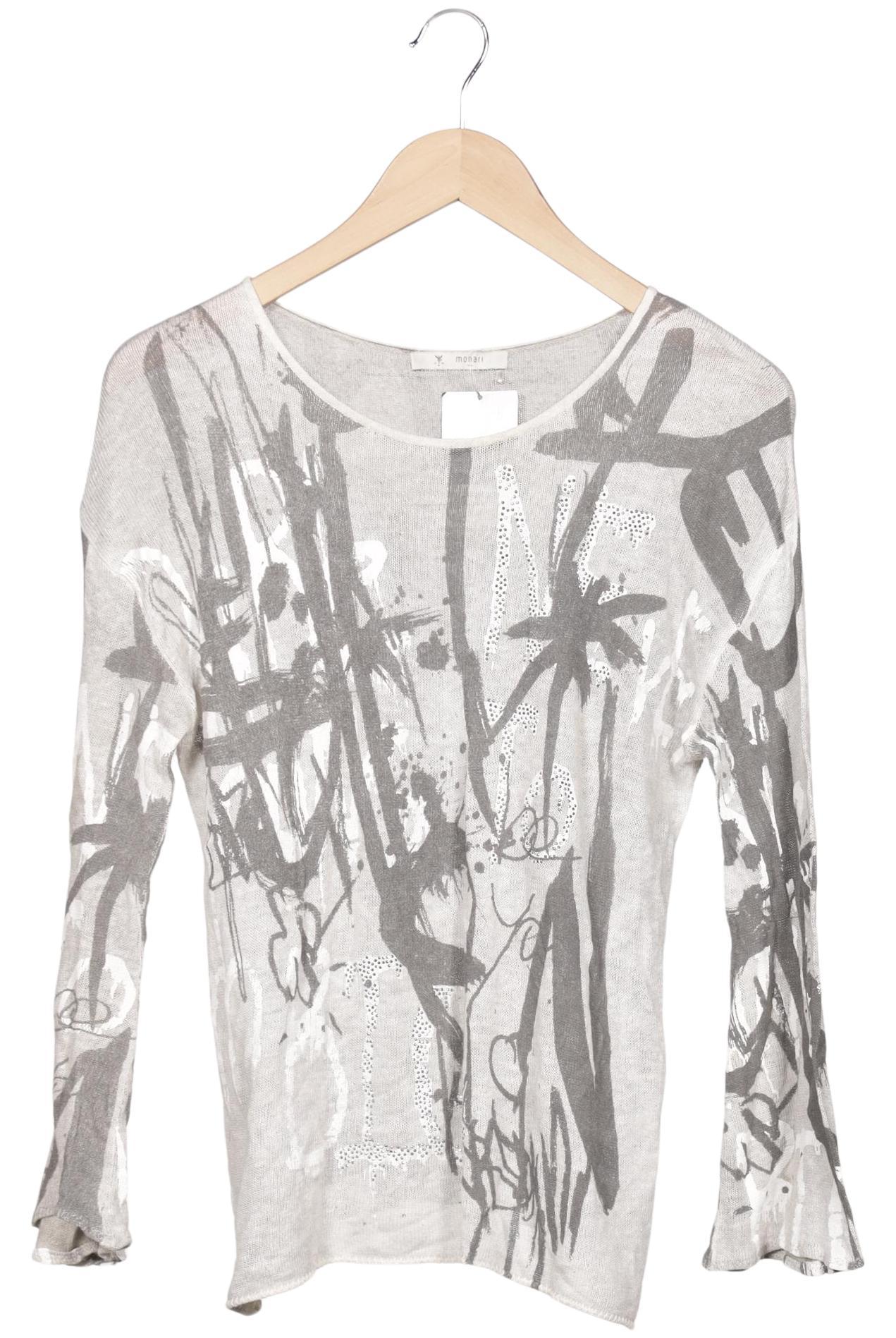 

monari Damen Pullover, grau, Gr. 38