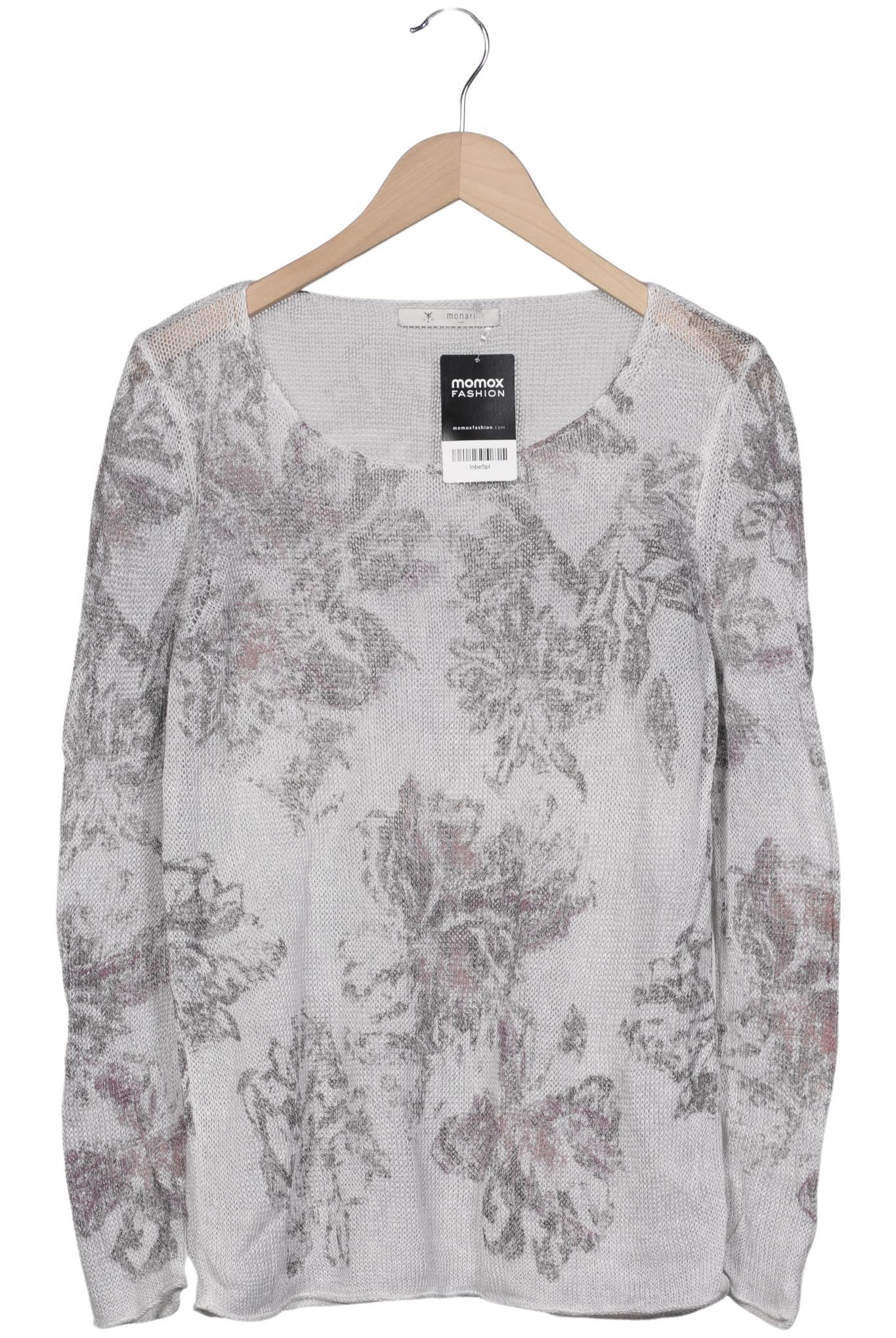 

monari Damen Pullover, grau, Gr. 38