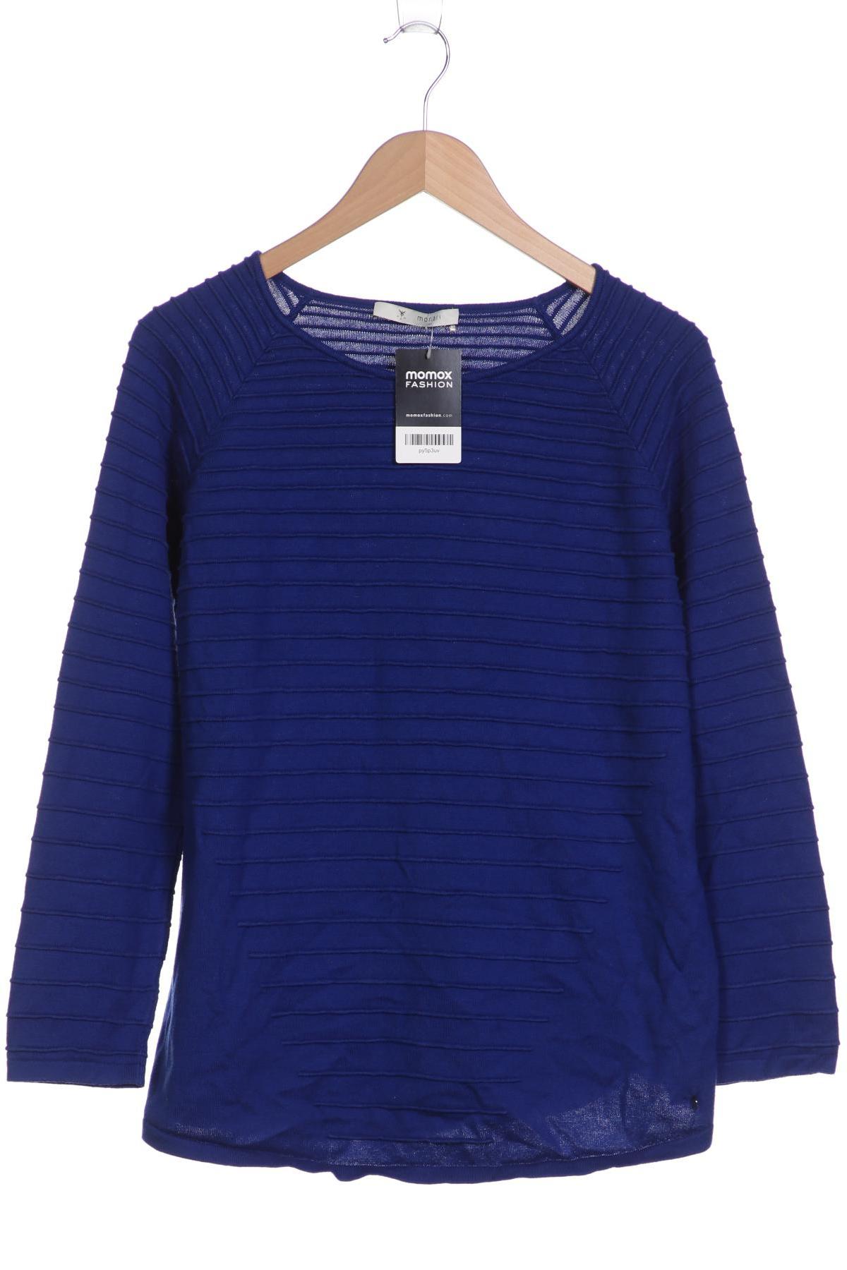 

monari Damen Pullover, blau, Gr. 42