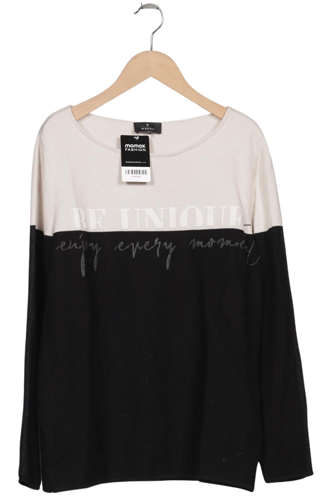 

monari Damen Pullover, schwarz, Gr. 34