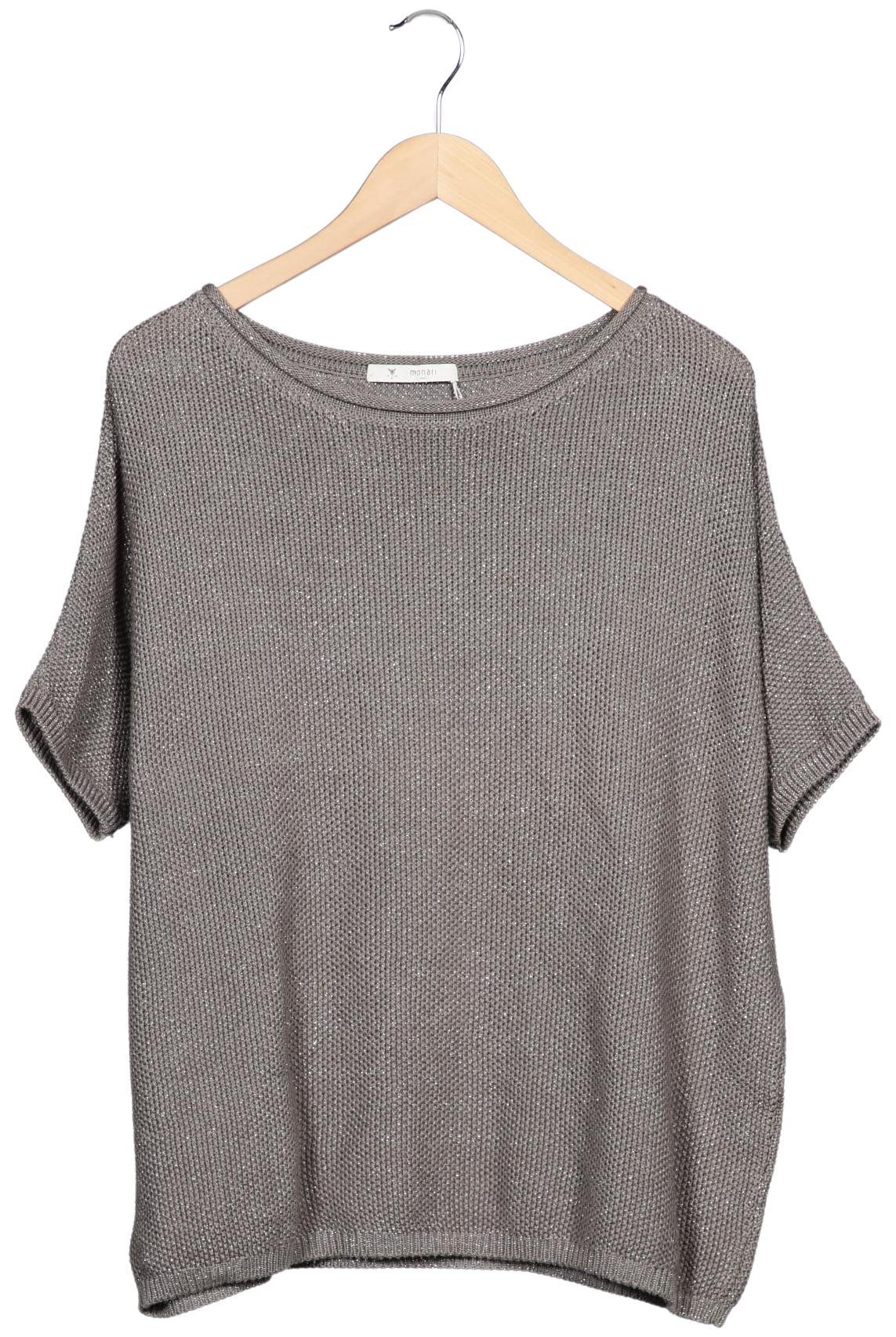 

monari Damen Pullover, grau, Gr. 46