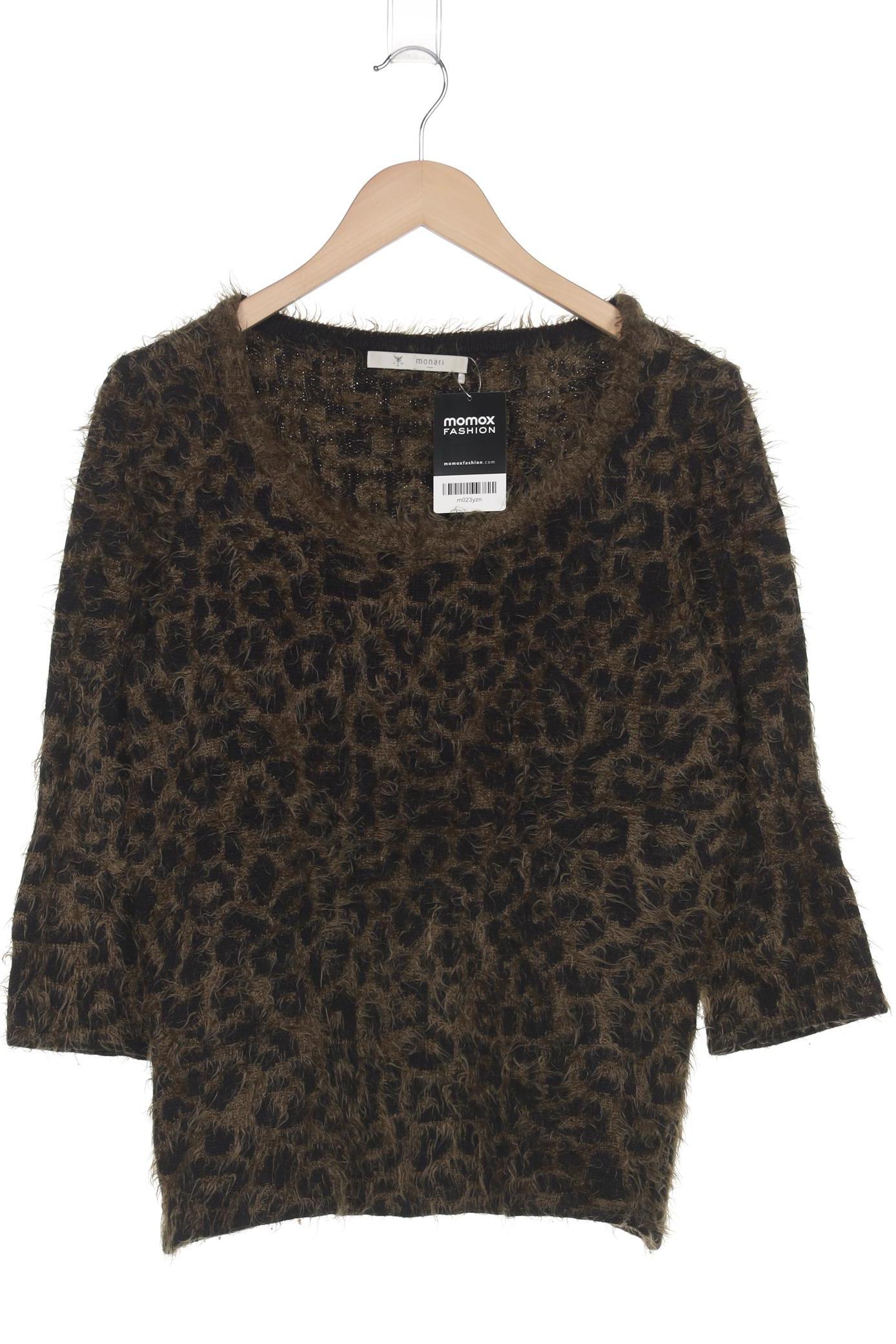 

monari Damen Pullover, braun, Gr. 38
