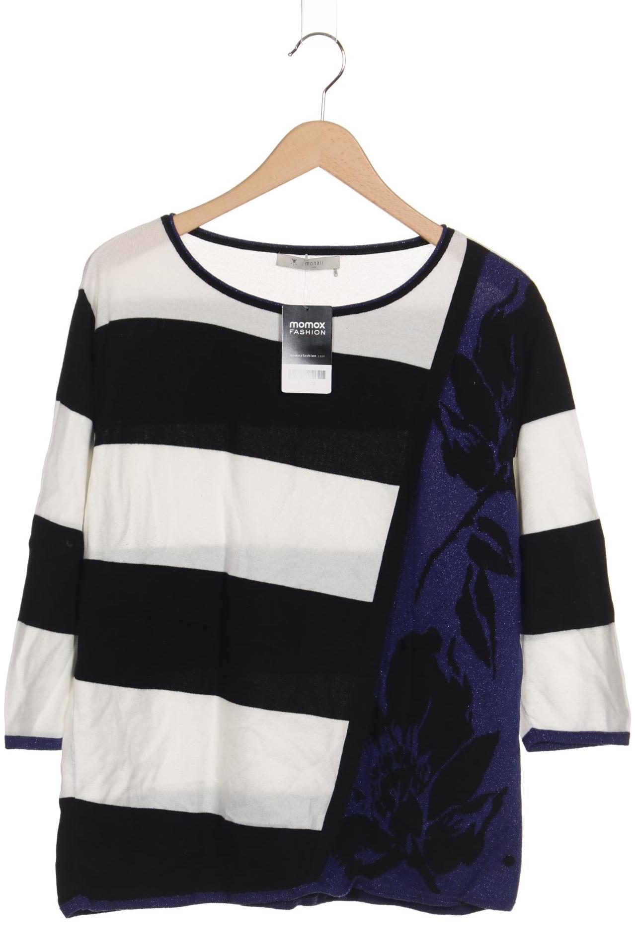 

monari Damen Pullover, schwarz, Gr. 44