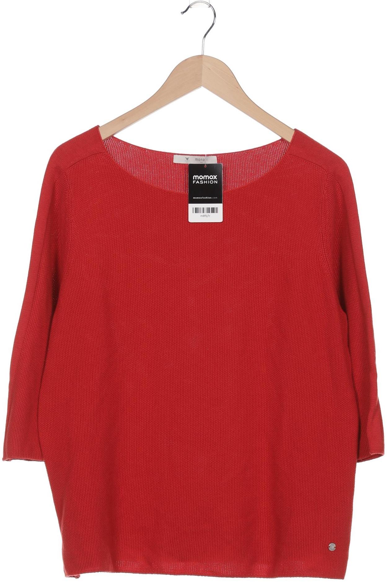 

monari Damen Pullover, rot, Gr. 42