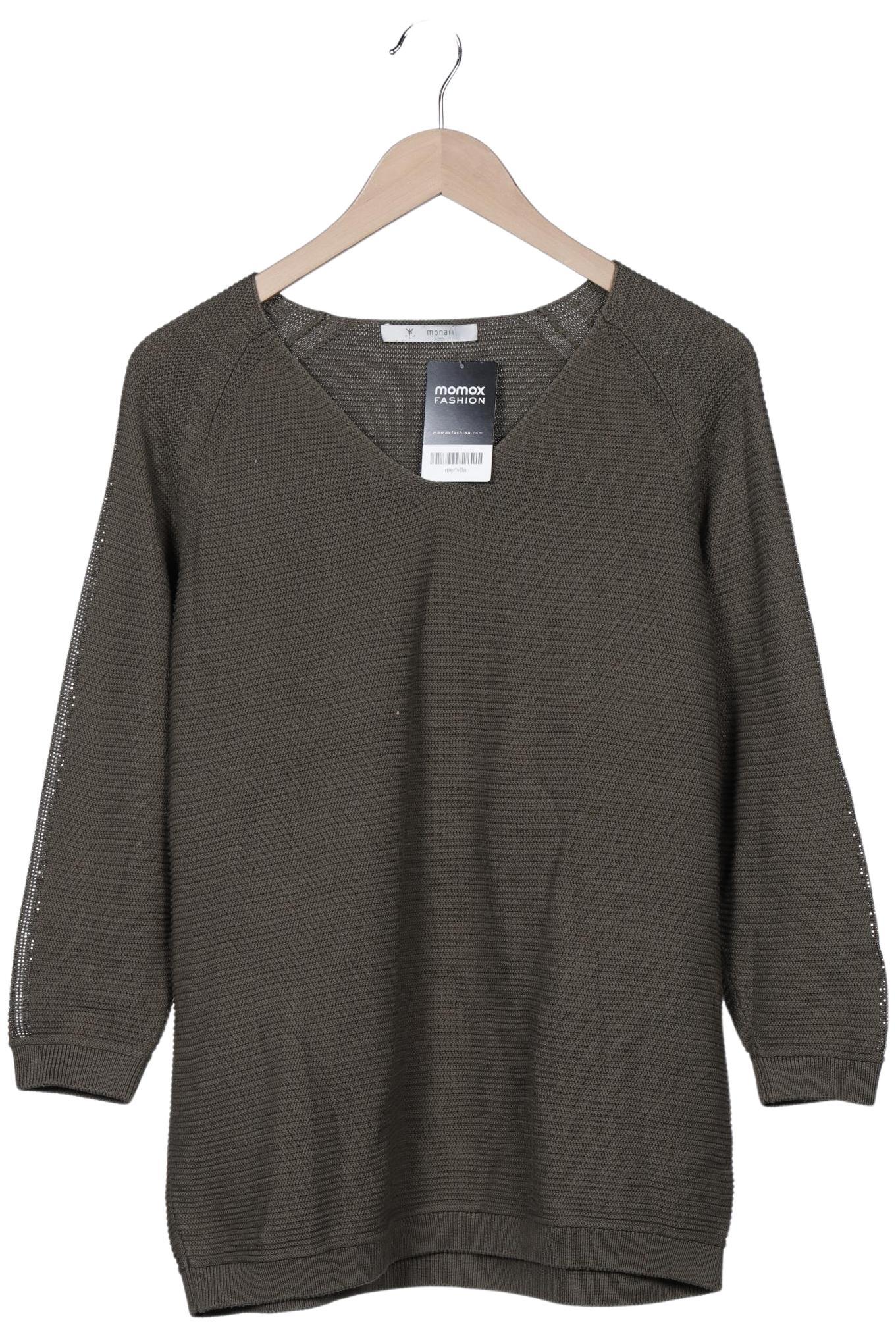 

monari Damen Pullover, grün, Gr. 42