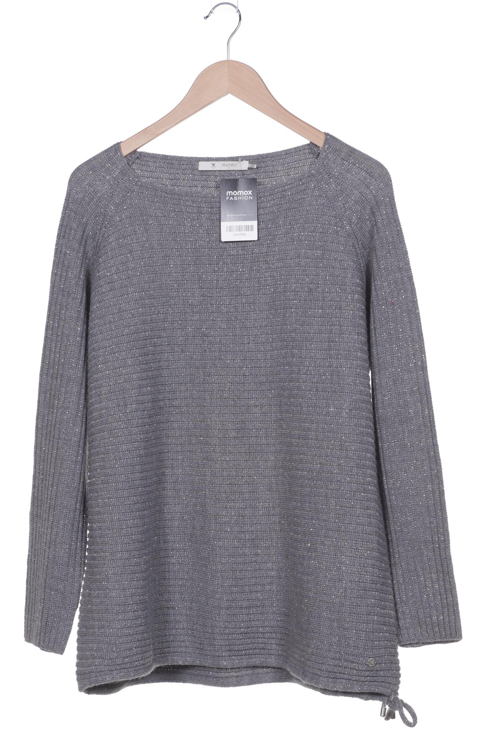 

monari Damen Pullover, grau, Gr. 46