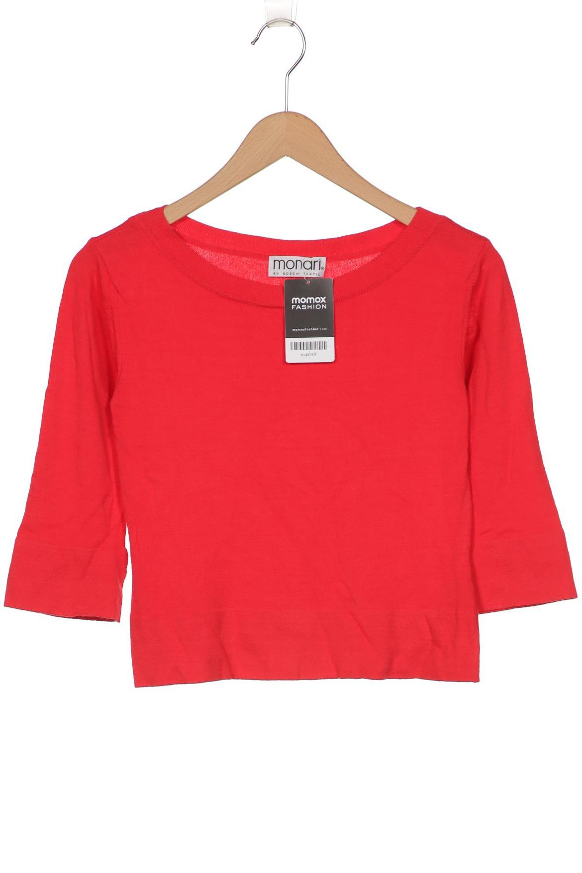 

monari Damen Pullover, rot, Gr. 36