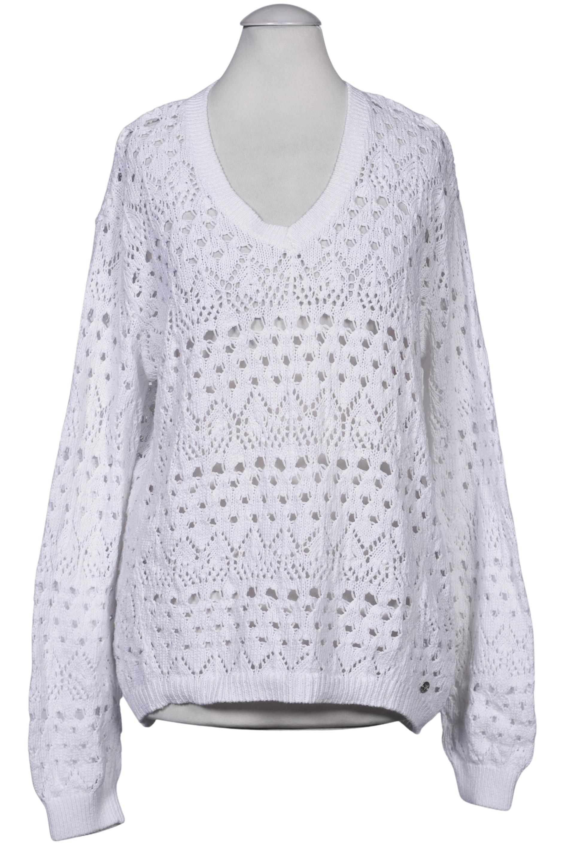 

monari Damen Pullover, weiß, Gr. 34