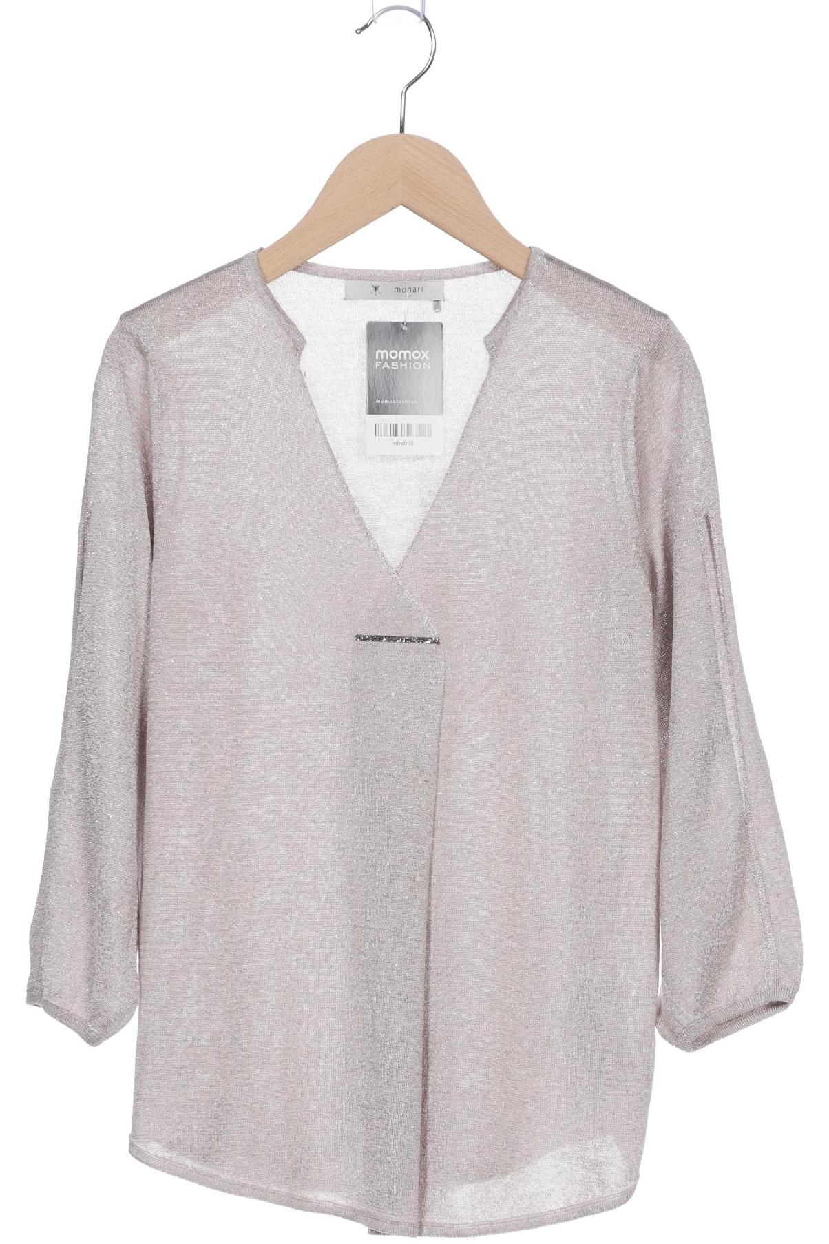 

monari Damen Pullover, beige, Gr. 34