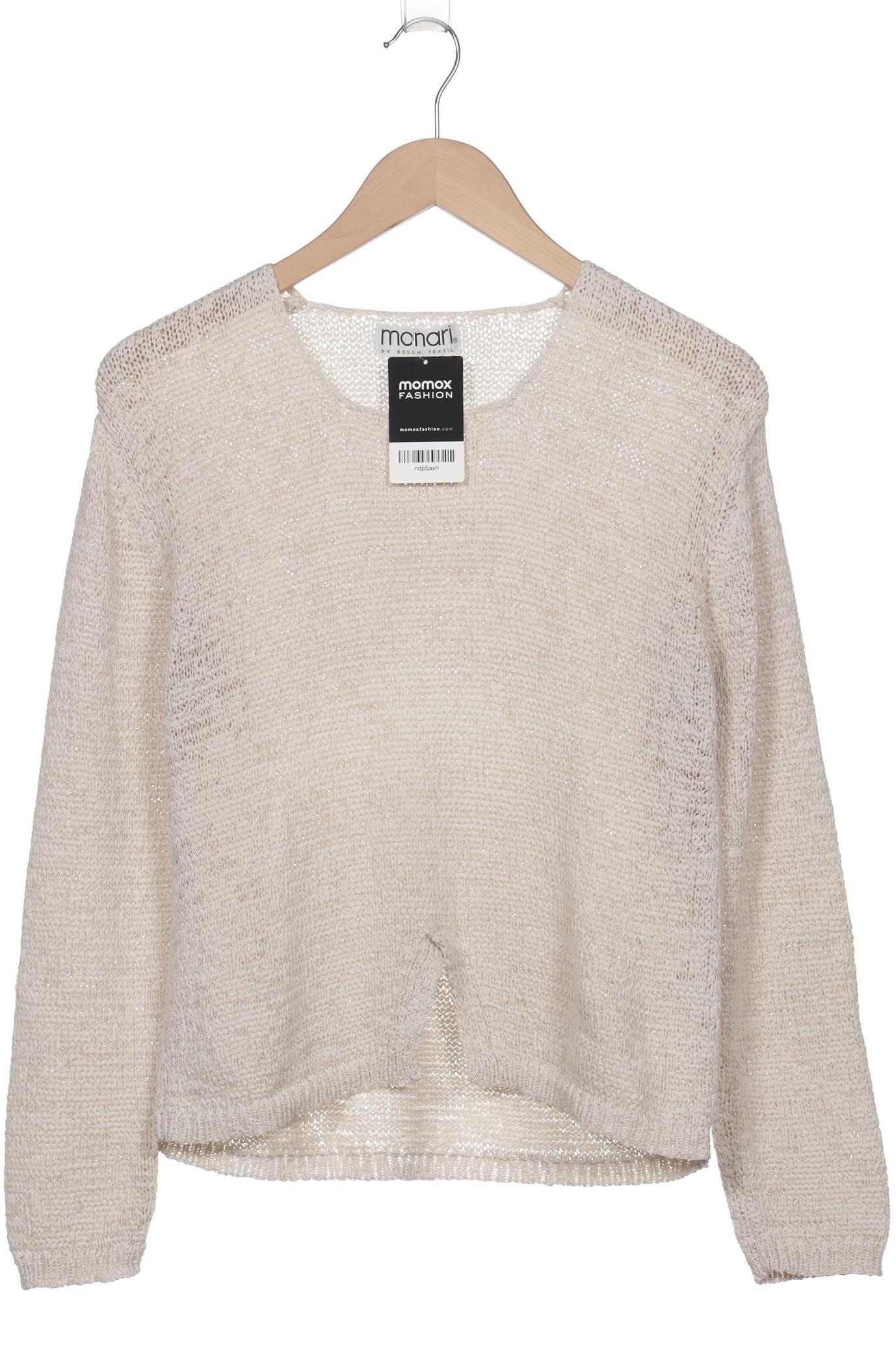 

monari Damen Pullover, cremeweiß, Gr. 38