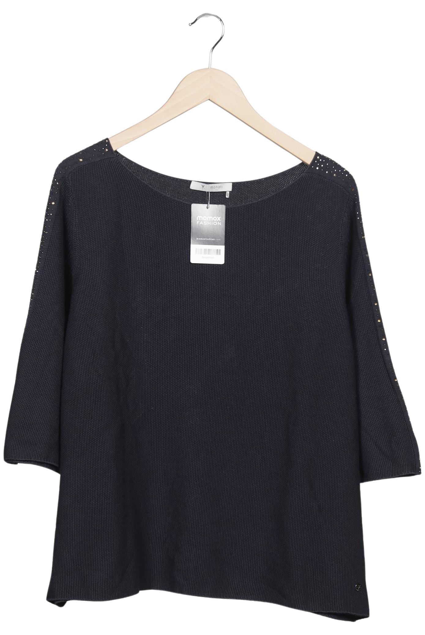 

monari Damen Pullover, marineblau, Gr. 52