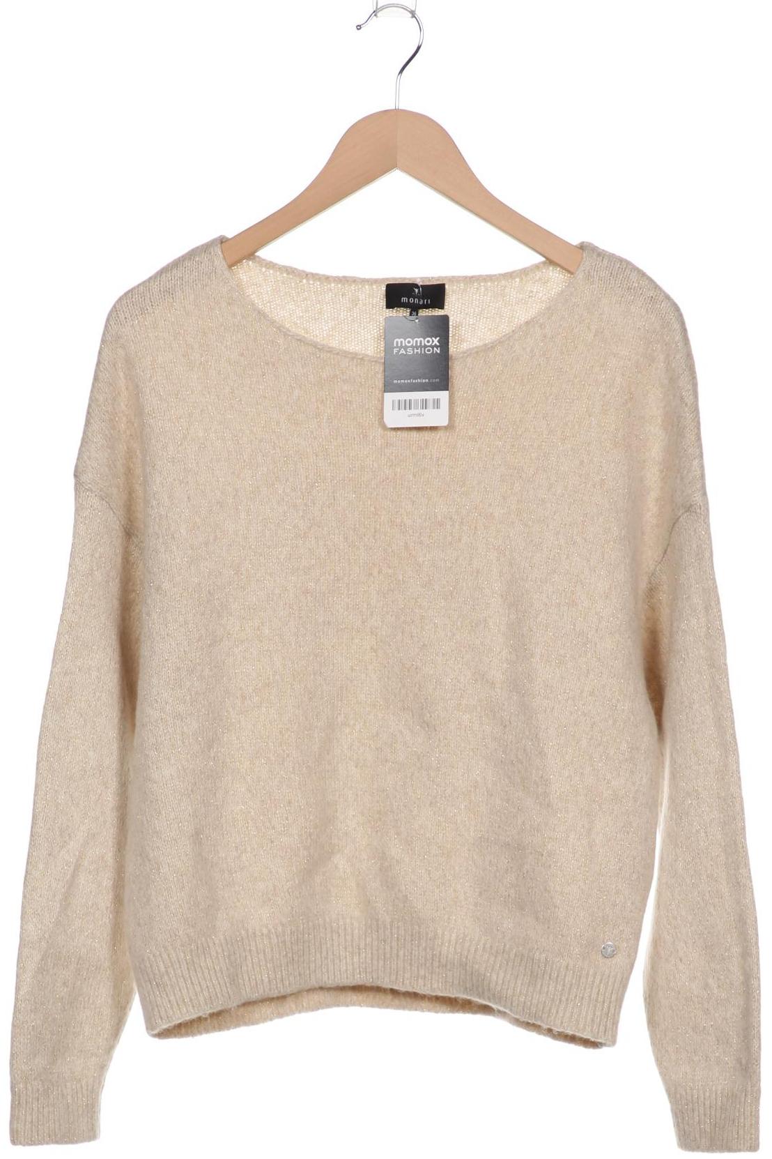 

monari Damen Pullover, beige, Gr. 36