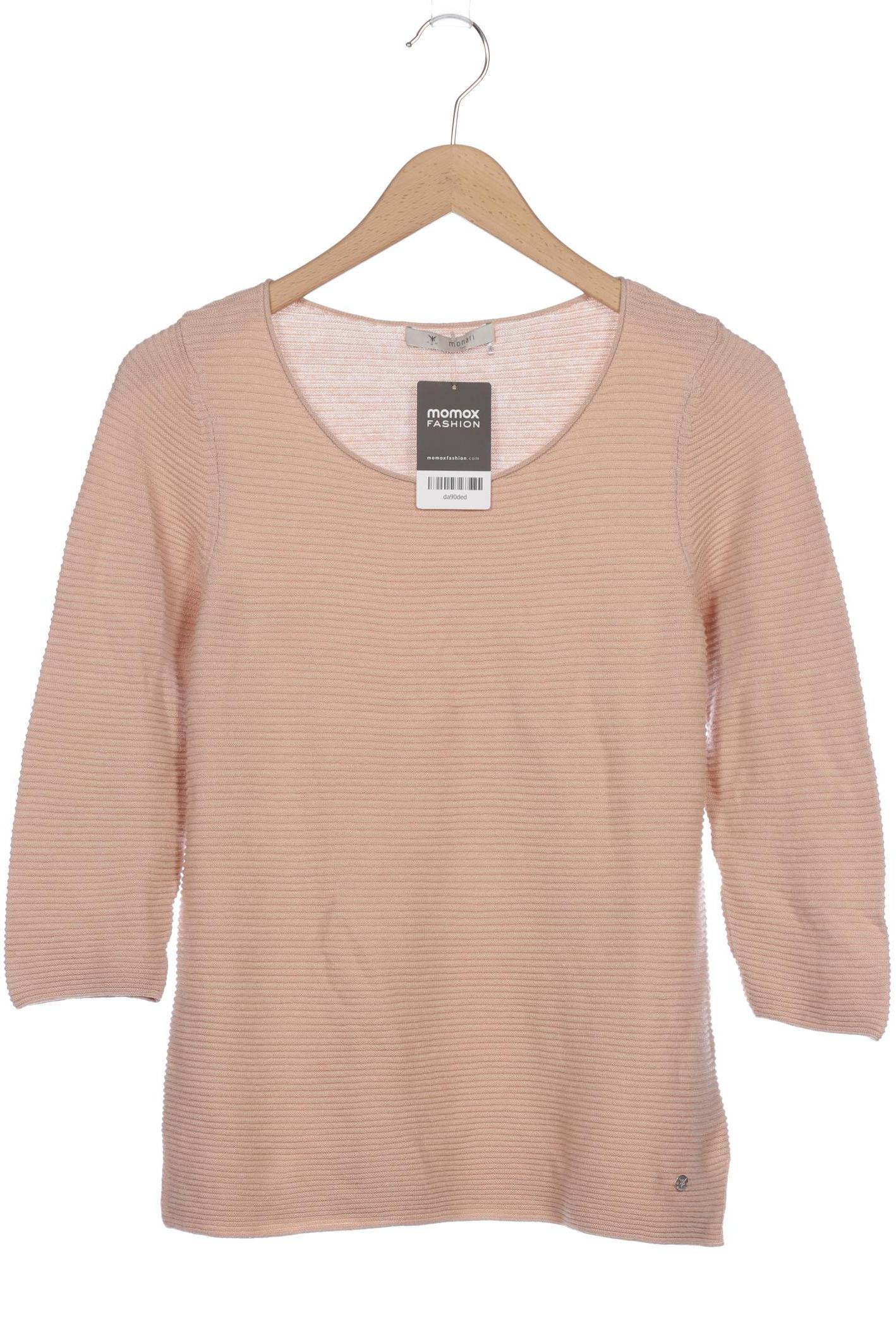 

monari Damen Pullover, beige, Gr. 36