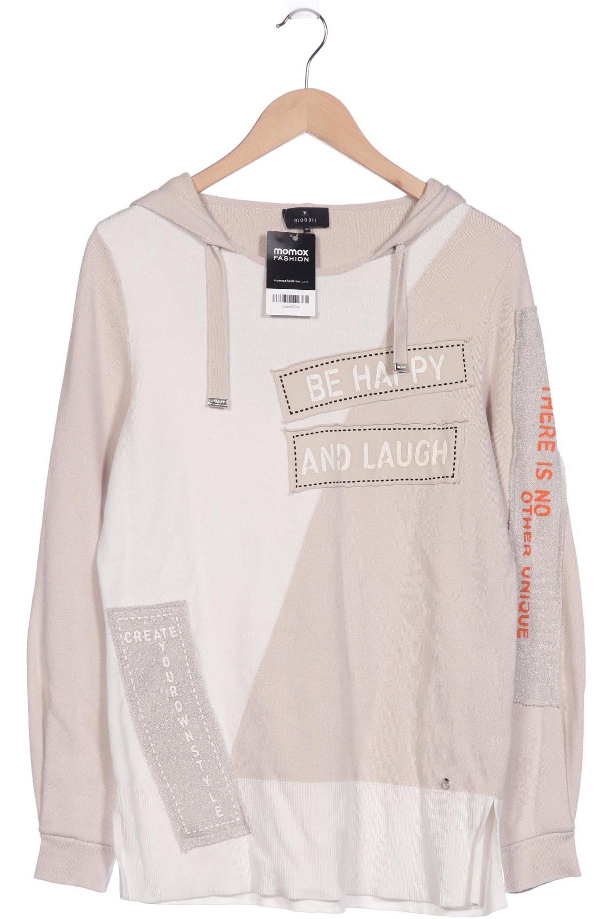 

monari Damen Pullover, beige, Gr. 36