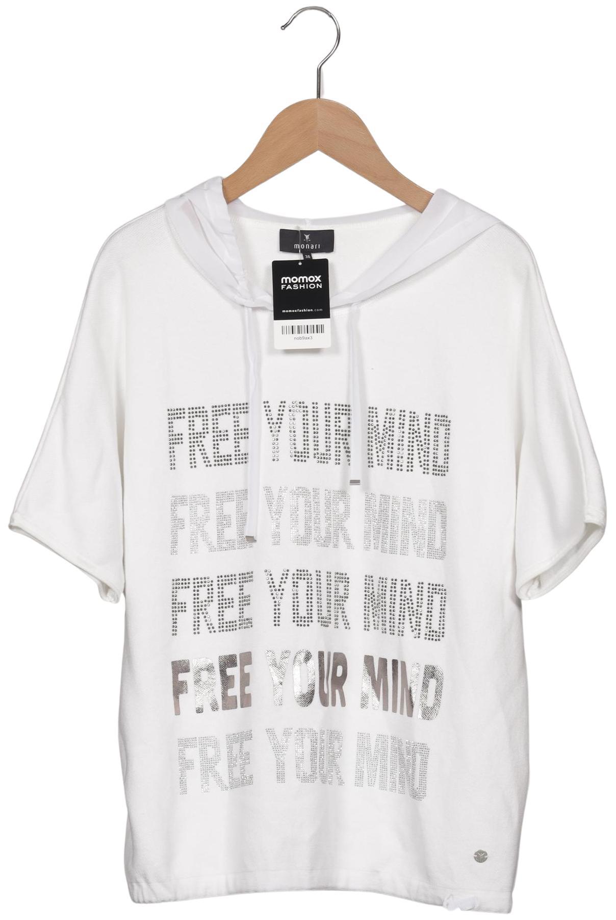 

monari Damen Pullover, weiß, Gr. 36