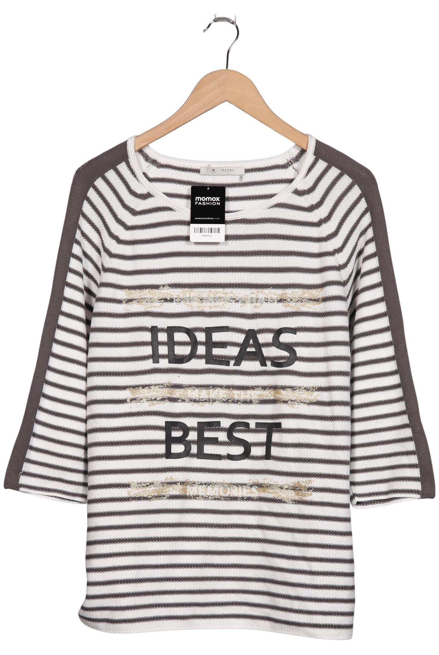 

monari Damen Pullover, cremeweiß, Gr. 42