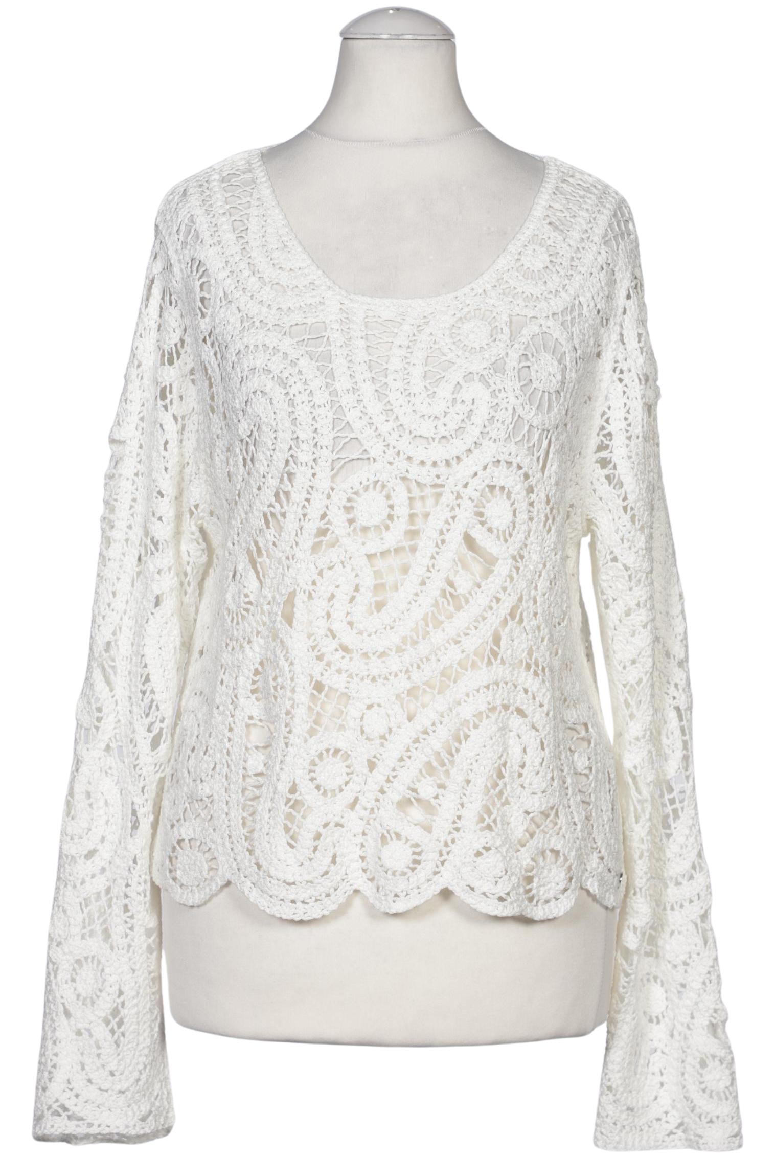 

monari Damen Pullover, cremeweiß, Gr. 36