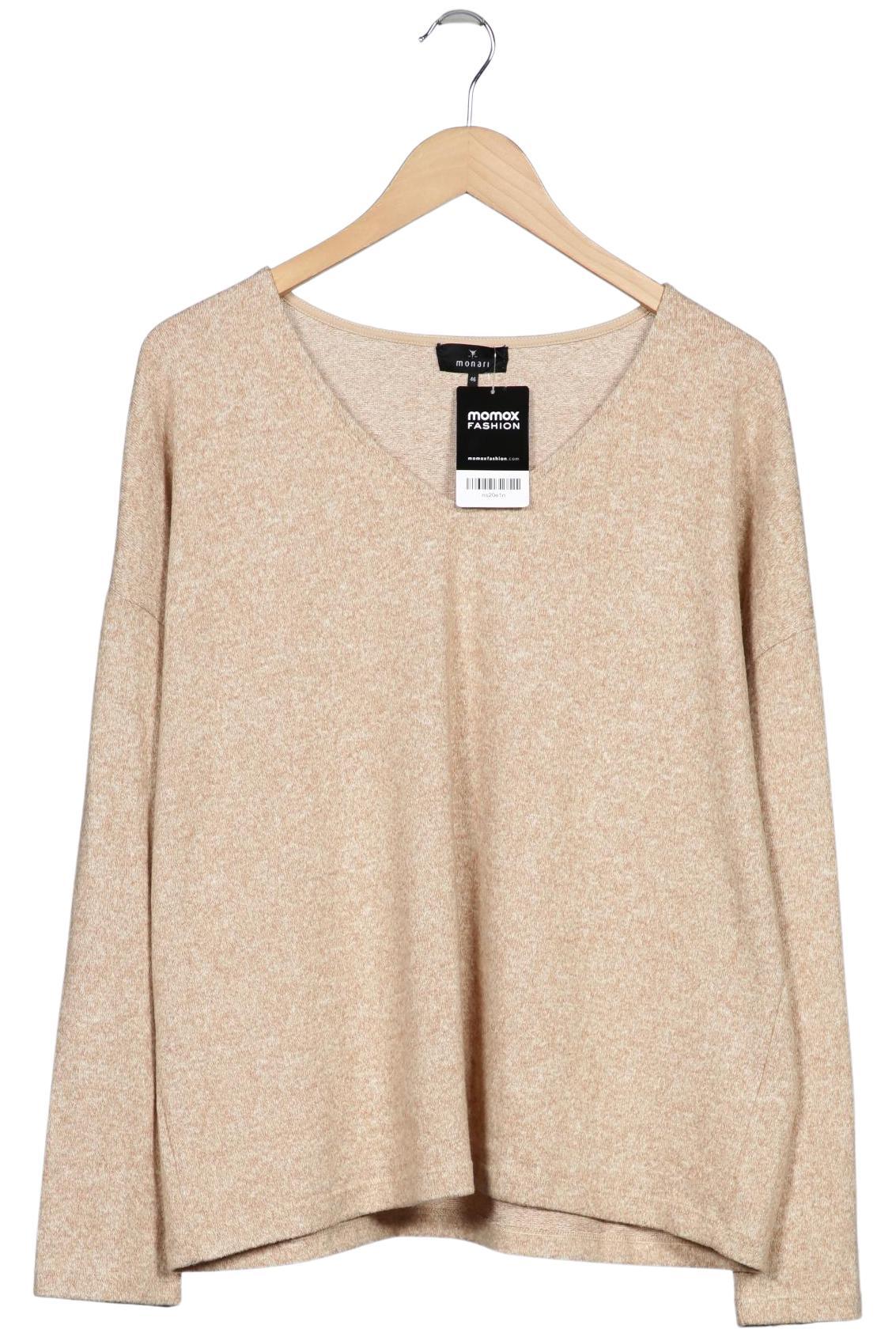 

monari Damen Pullover, beige, Gr. 46
