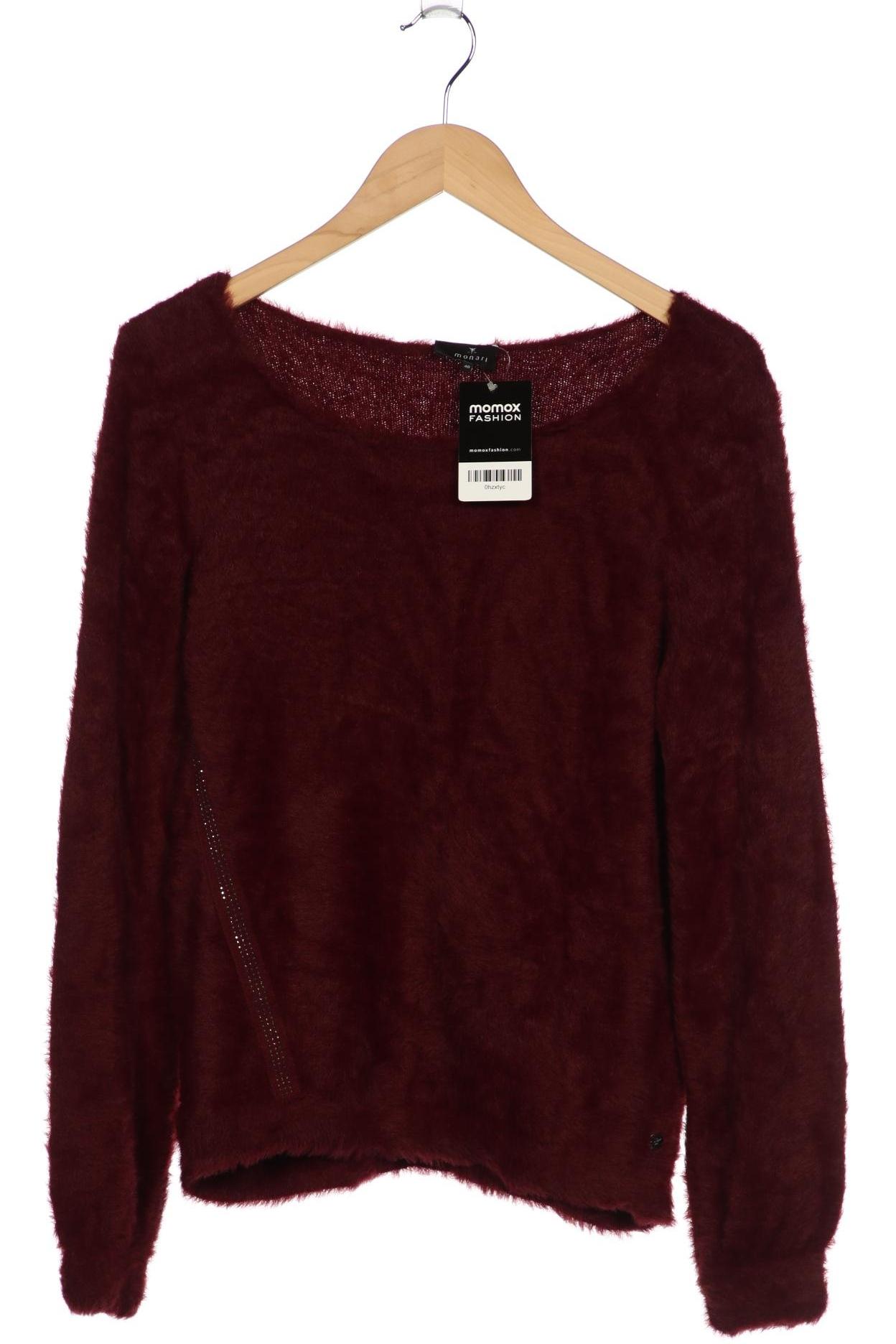 

monari Damen Pullover, bordeaux, Gr. 40