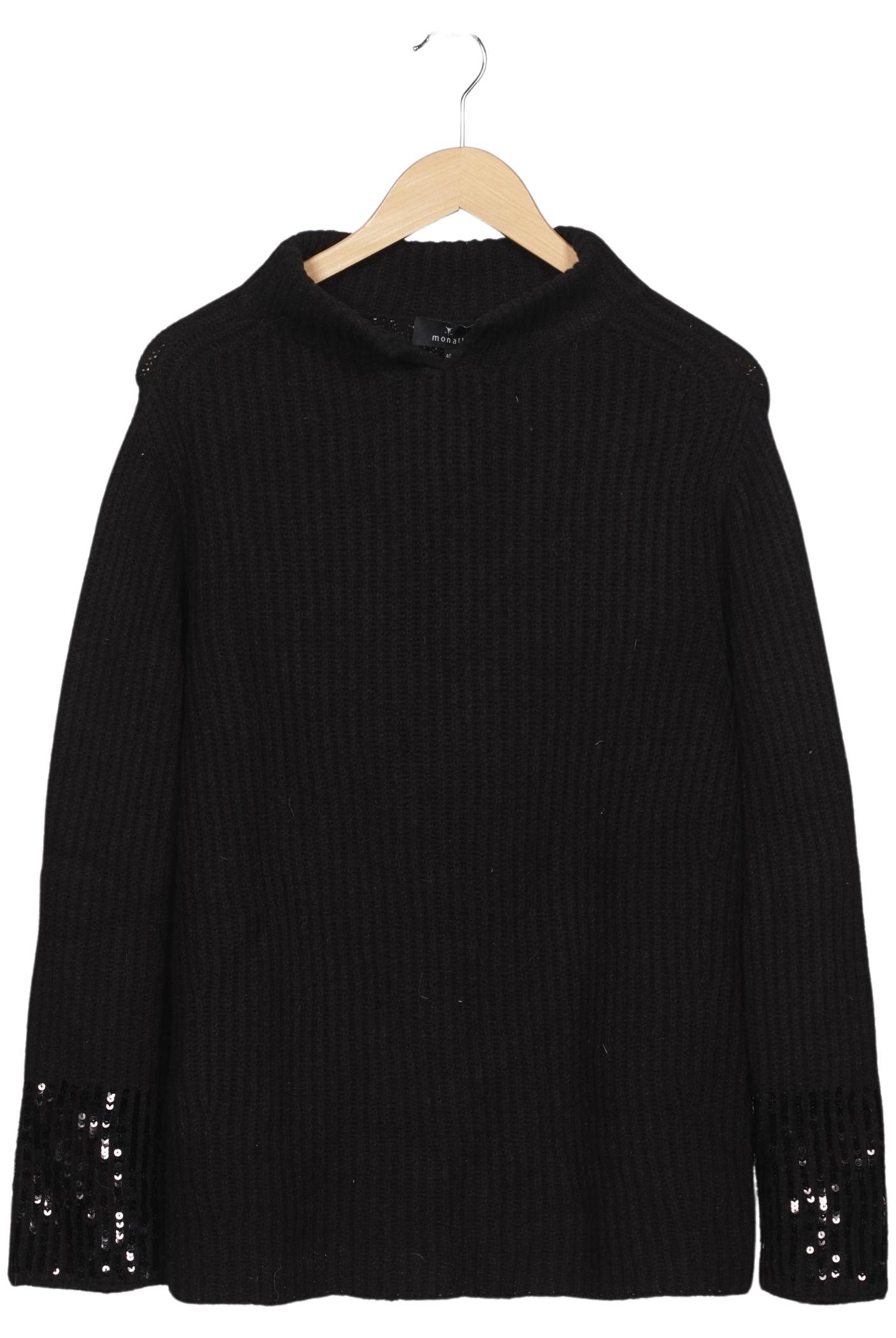 

monari Damen Pullover, schwarz, Gr. 40
