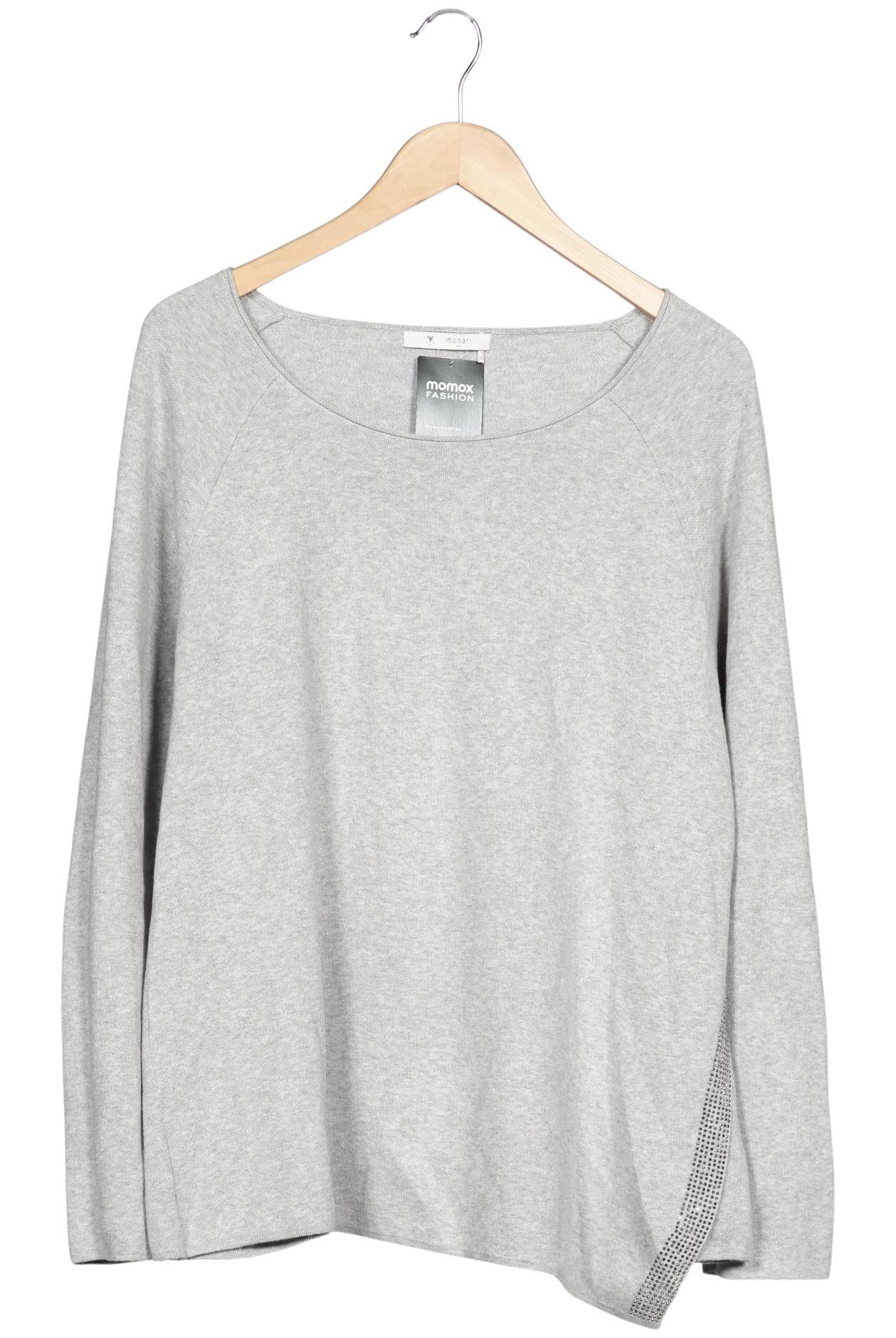 

monari Damen Pullover, grau, Gr. 44