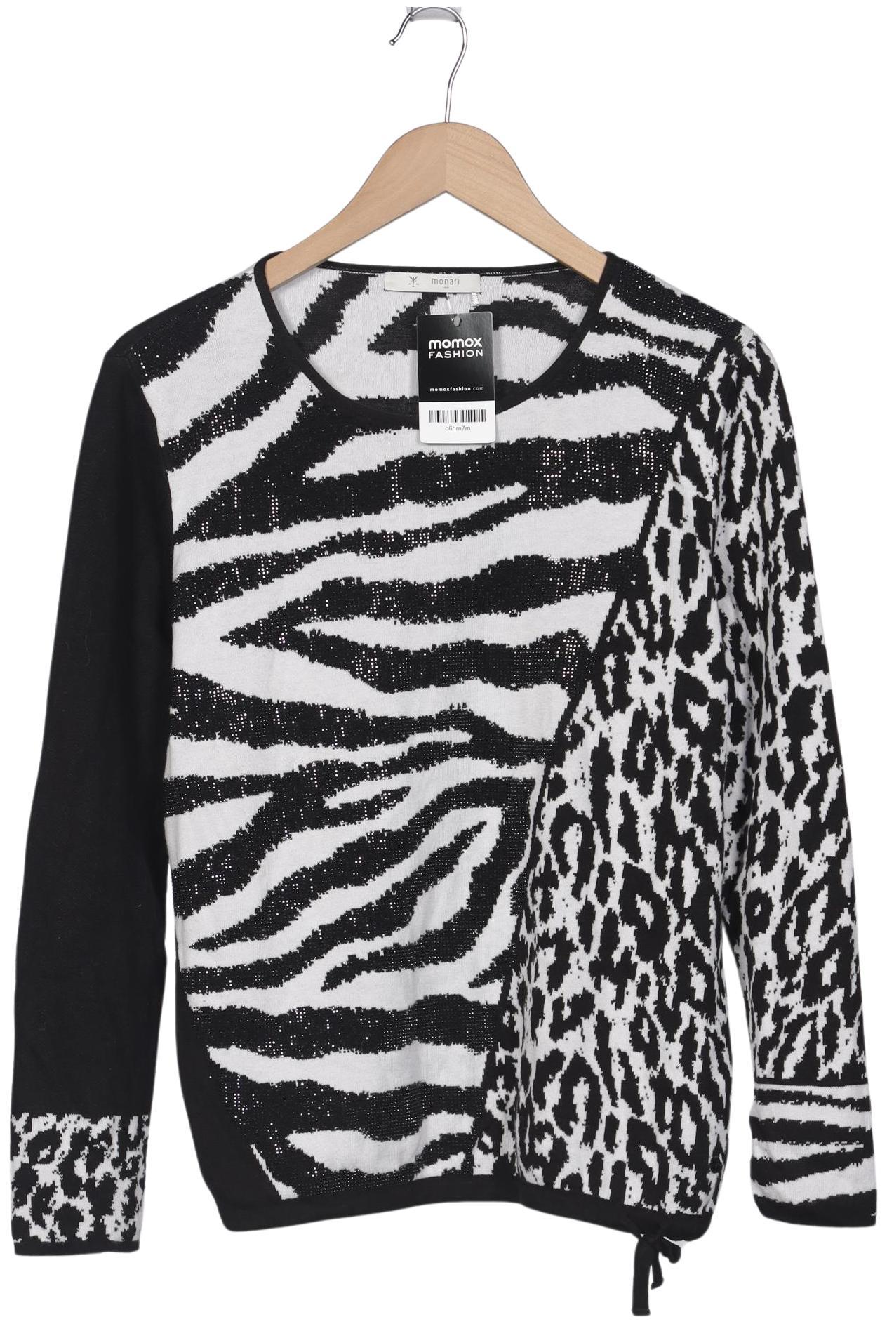 

monari Damen Pullover, schwarz, Gr. 38