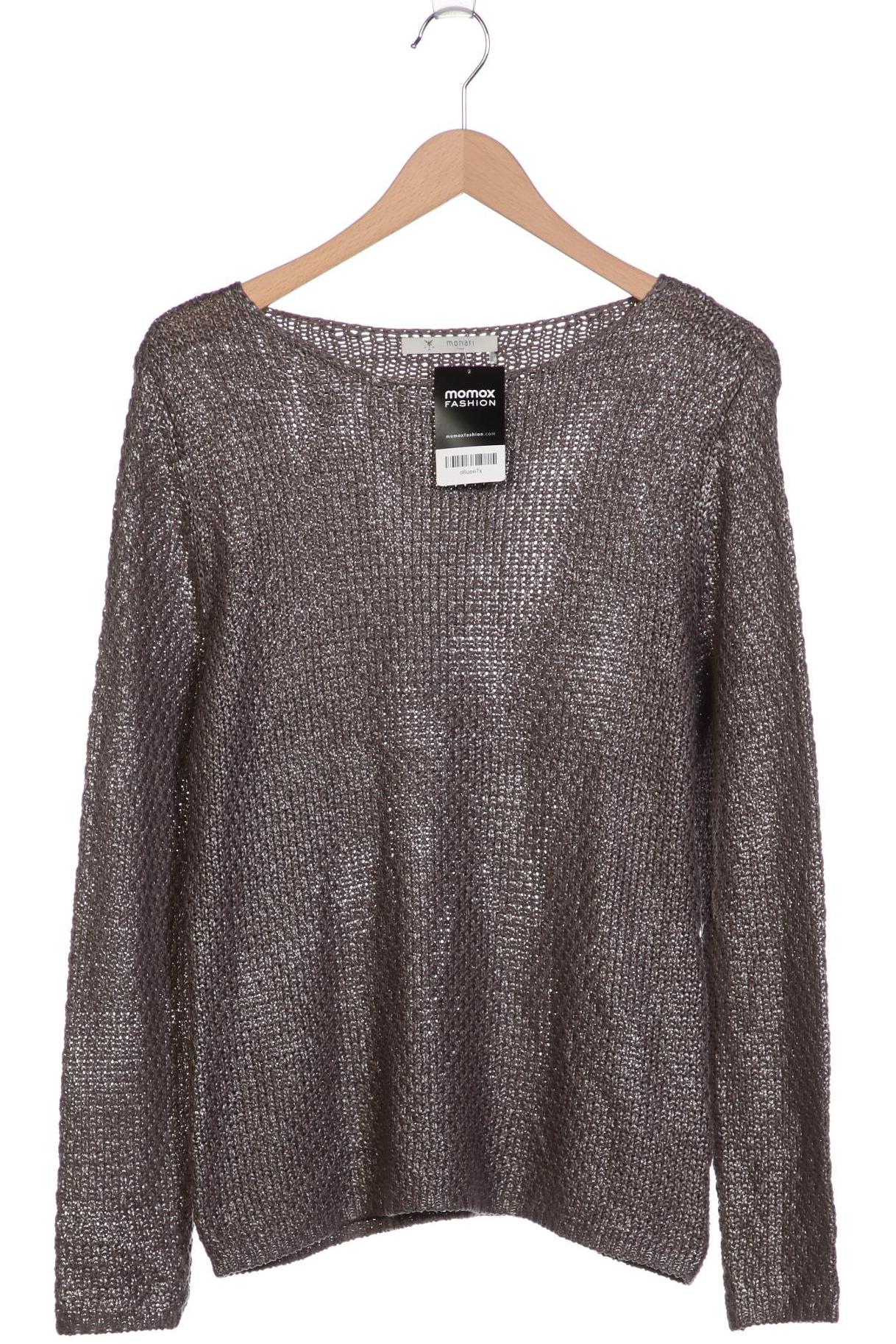 

monari Damen Pullover, grau, Gr. 42