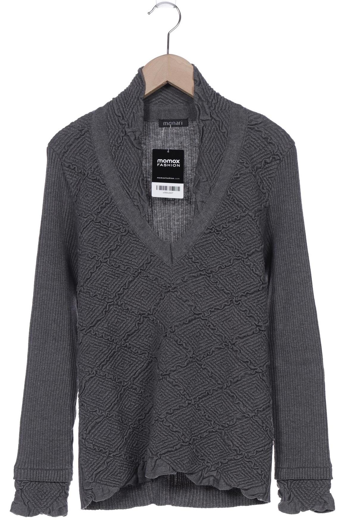 

monari Damen Pullover, grau, Gr. 42